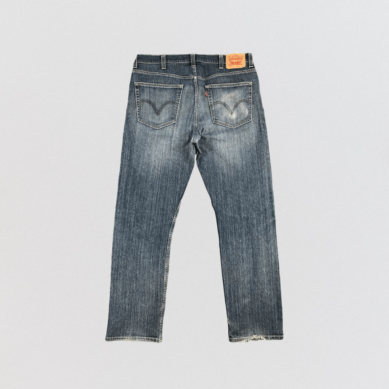 Levi's × Vintage Vintage Blue Wash Levis 505 Jeans-JM1724 Size US 39 - 2 Thumbnail