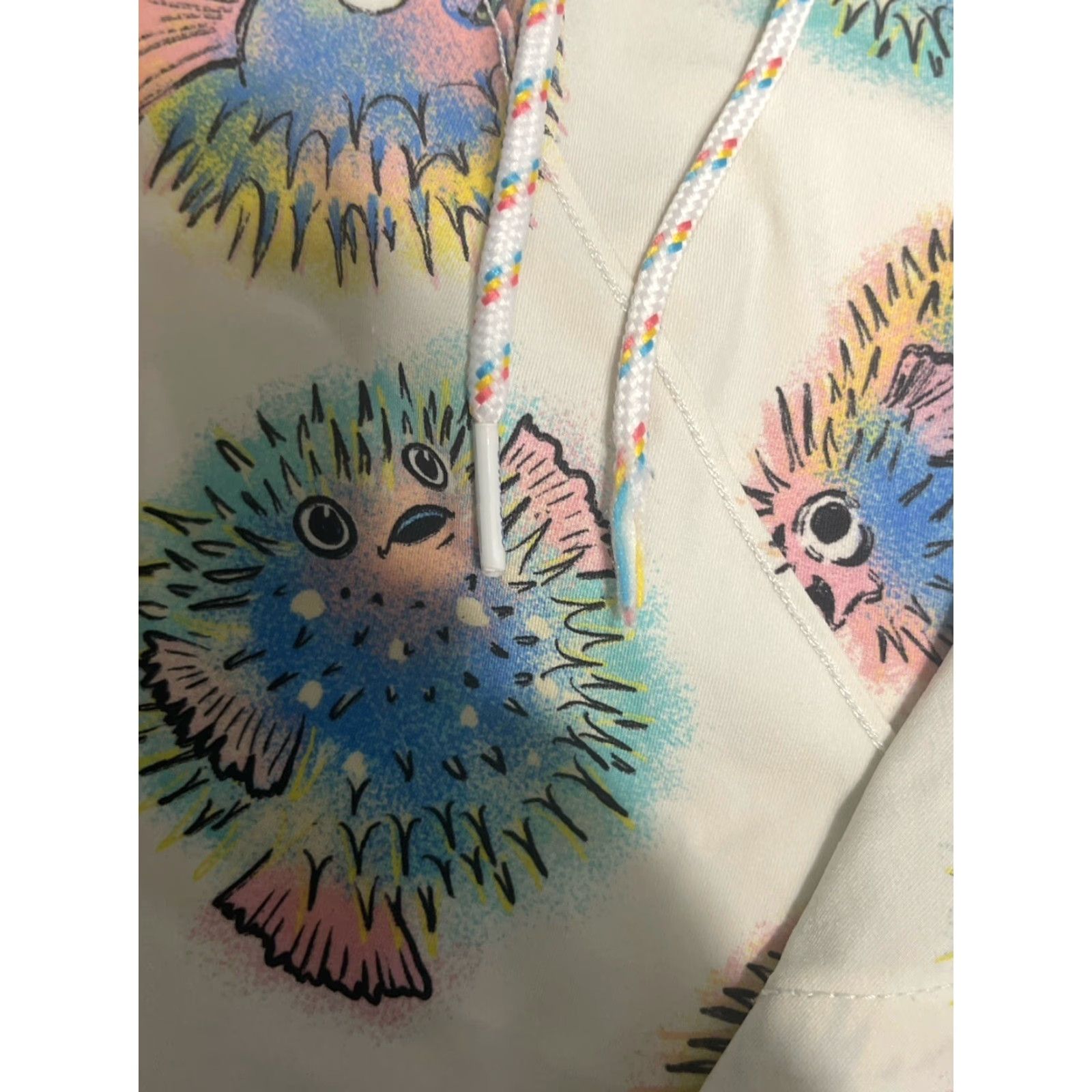 Chubbies Chubbies Puffer Fish Swim Trunks 5.5” XXL Men Trunks Multicolor Neon Puffer Fish Swim Trunks Size US 39 - 5 Thumbnail