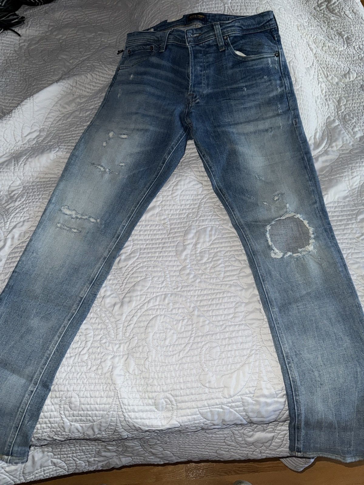 Jack & Jones Jack & Jones Glenn ripped jeans Size US 32 / EU 48 - 1 Thumbnail