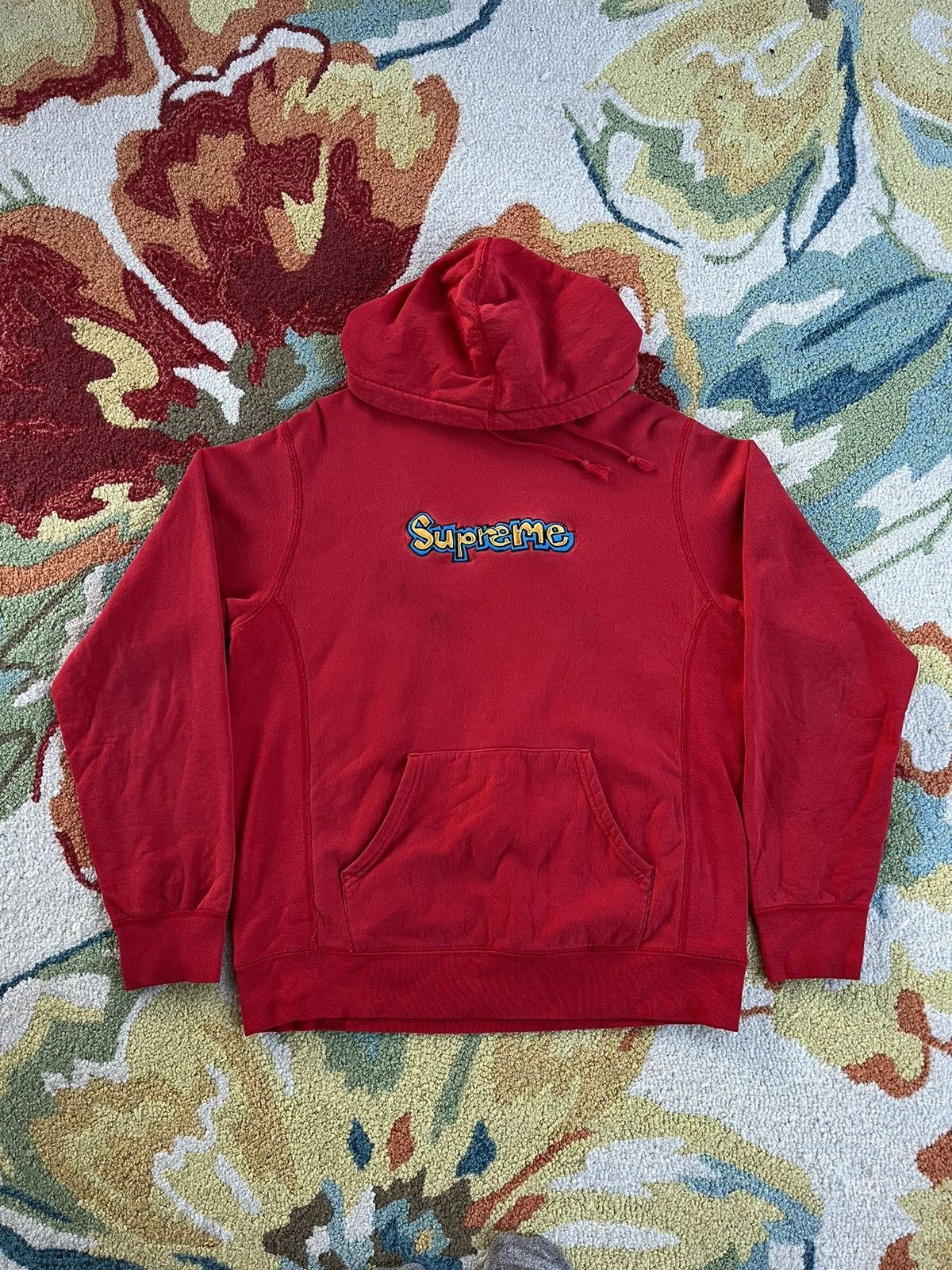 Supreme Supreme Gonz Logo Hoodie SS18 Red | Grailed