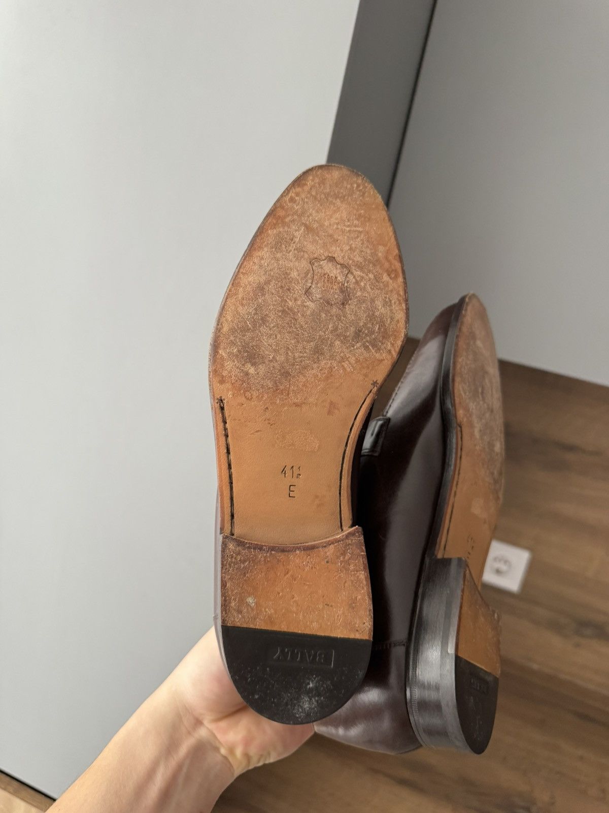 Bally Bally Werton Leather Penny Luxury Loafers Formal Shoes Size US 8 / EU 41 - 5 Thumbnail