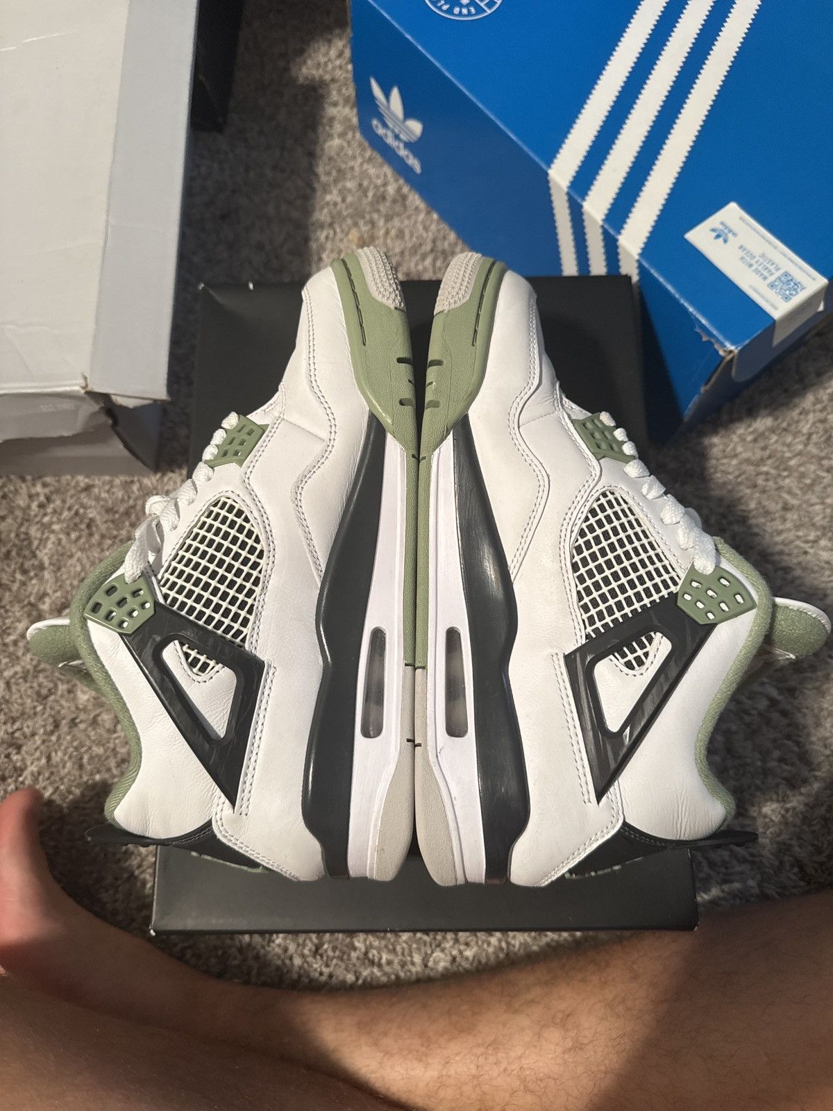 Nike Jordan 4 seafoam Size US 7.5 / IT 37.5 - 4 Thumbnail