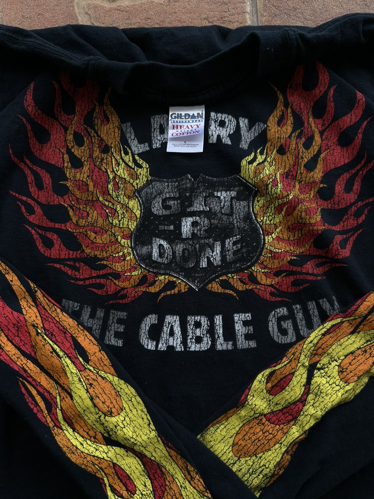 Harley Davidson × Vintage Harley Davidson style long sleeve Size US L / EU 52-54 / 3 - 3 Thumbnail