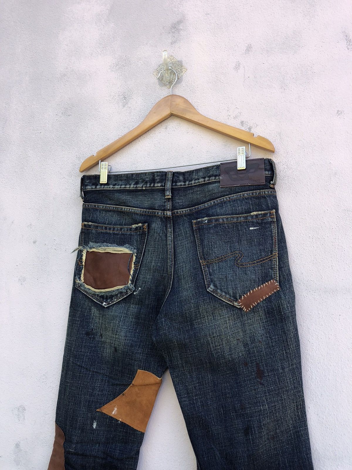 Japanese Brand Bonds & Peace Patchwork Inspired by Kapital Size US 32 / EU 48 - 6 Thumbnail
