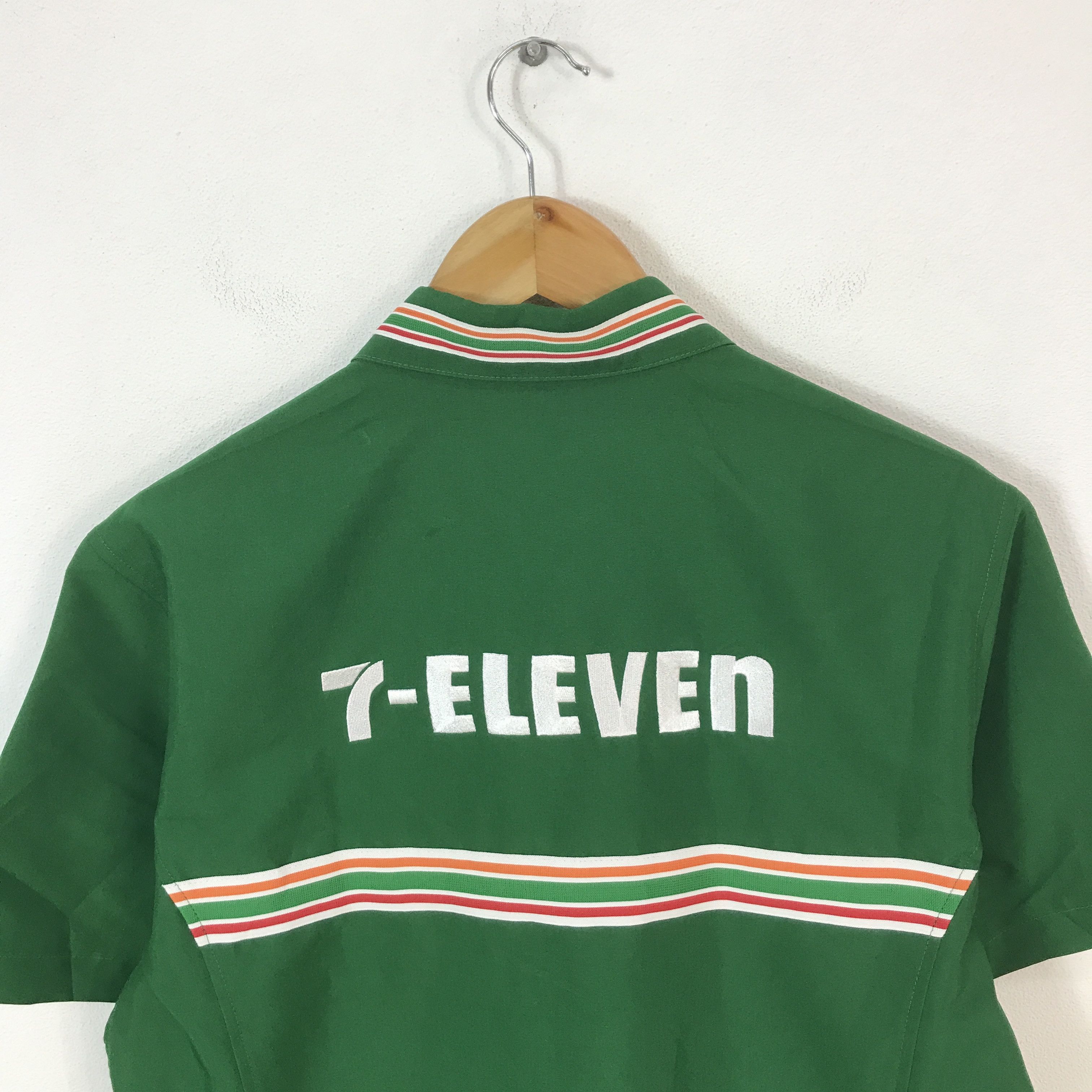 Japanese Brand vintage 7 eleven shirt Jacket jacket Size US M / EU 48-50 / 2 - 4 Thumbnail