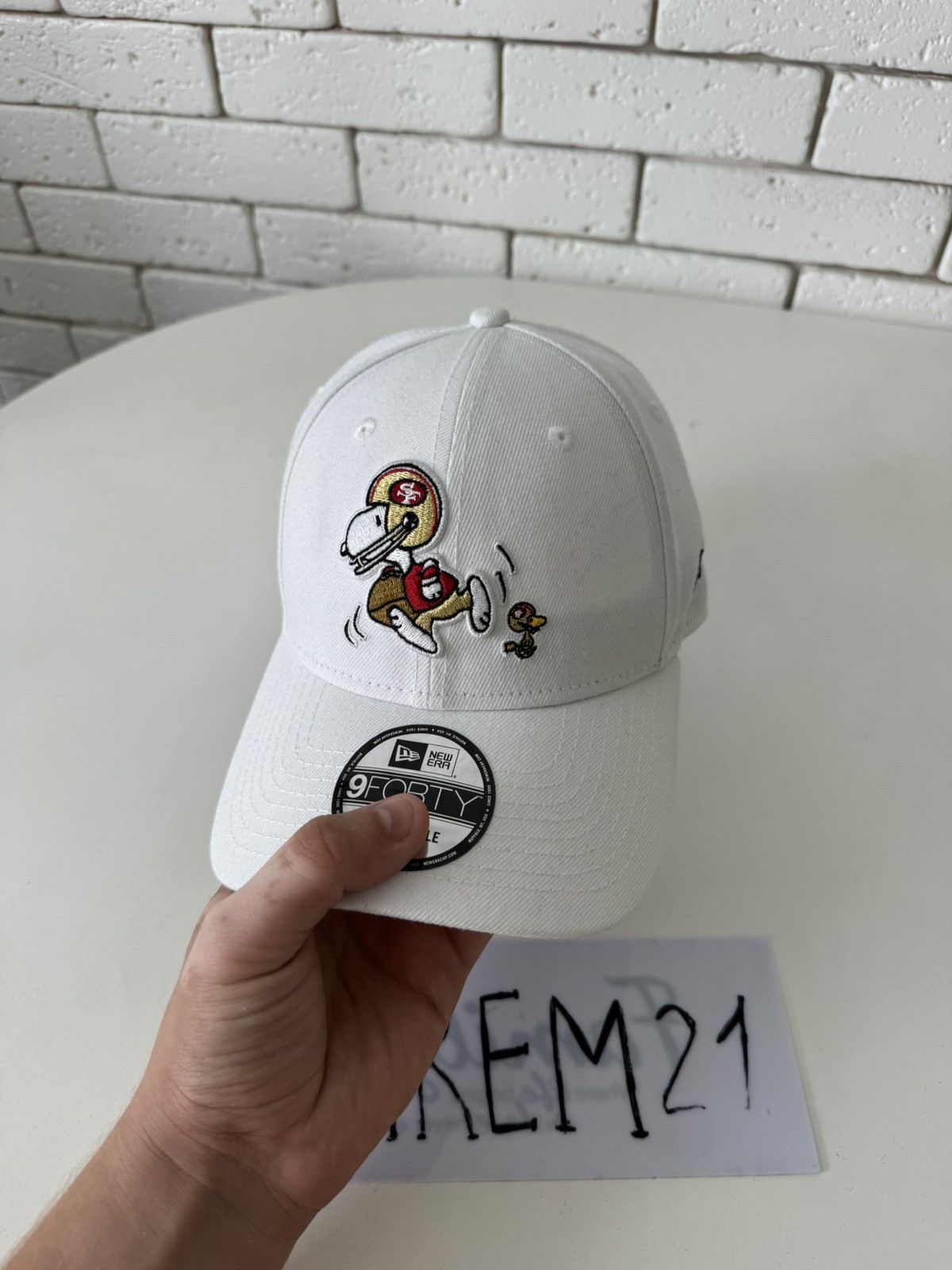 NFL Snoopy San Francisco new era cap hat Size ONE SIZE - 2 Thumbnail