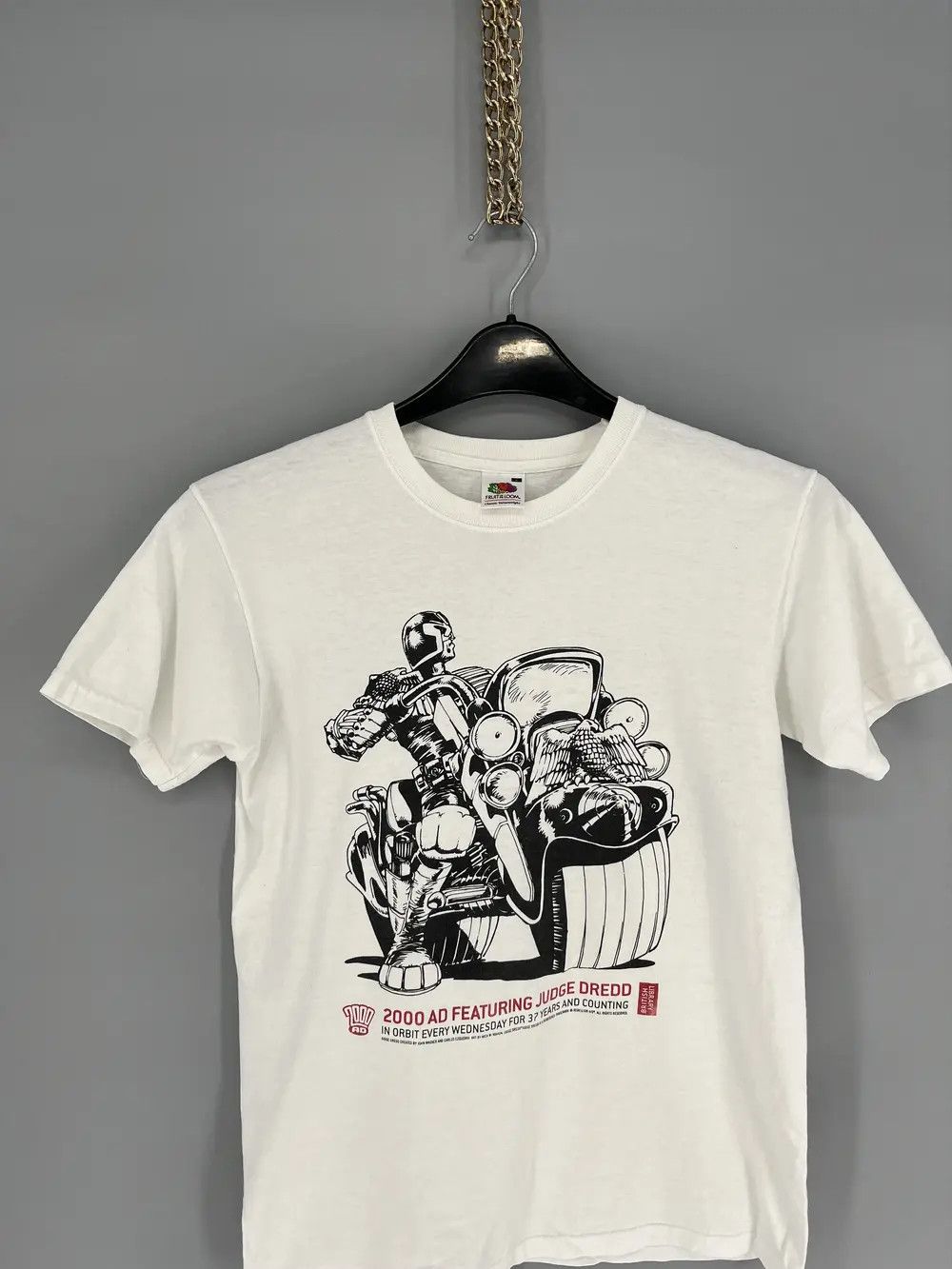 Vintage Vintage Judge Dredd Rogue Trooper 2000 AD T Shirt Size US S / EU 44-46 / 1 - 5 Thumbnail
