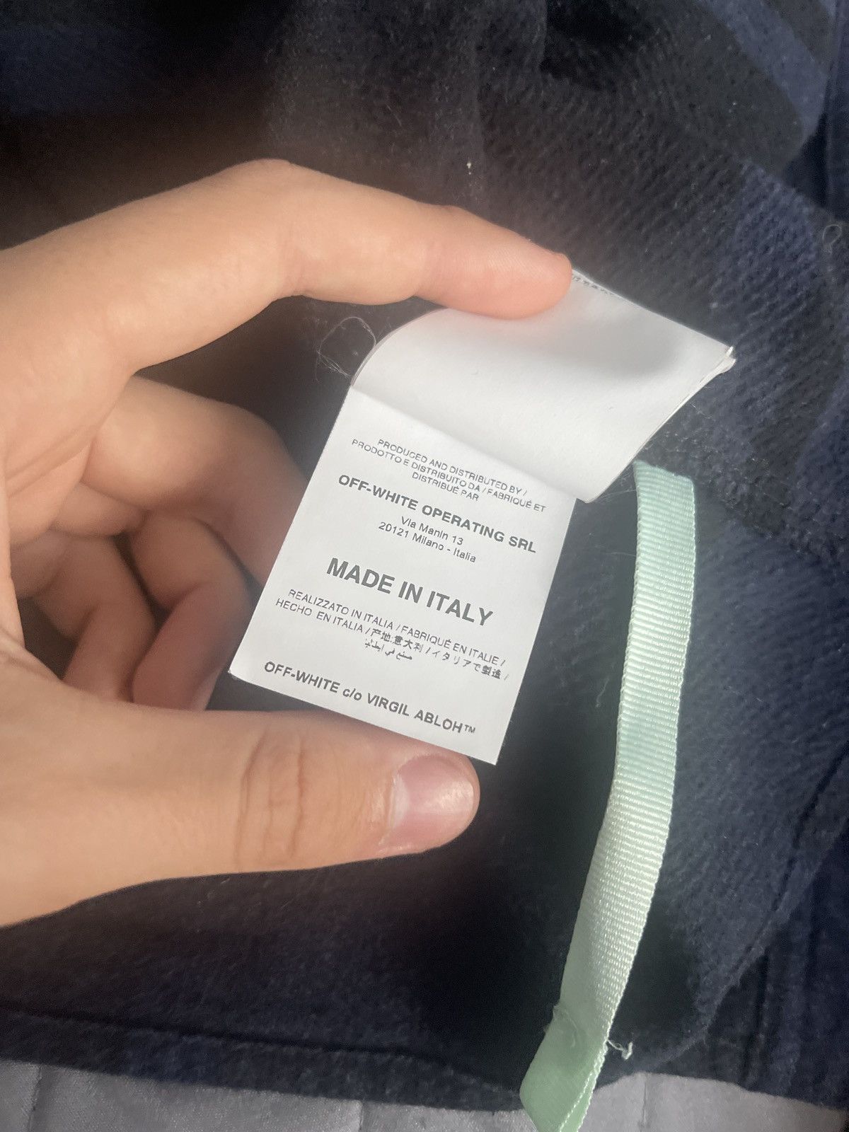 Off-White OFF-WHITE STENCIL FLANNEL SHIRT Size US S / EU 44-46 / 1 - 6 Thumbnail