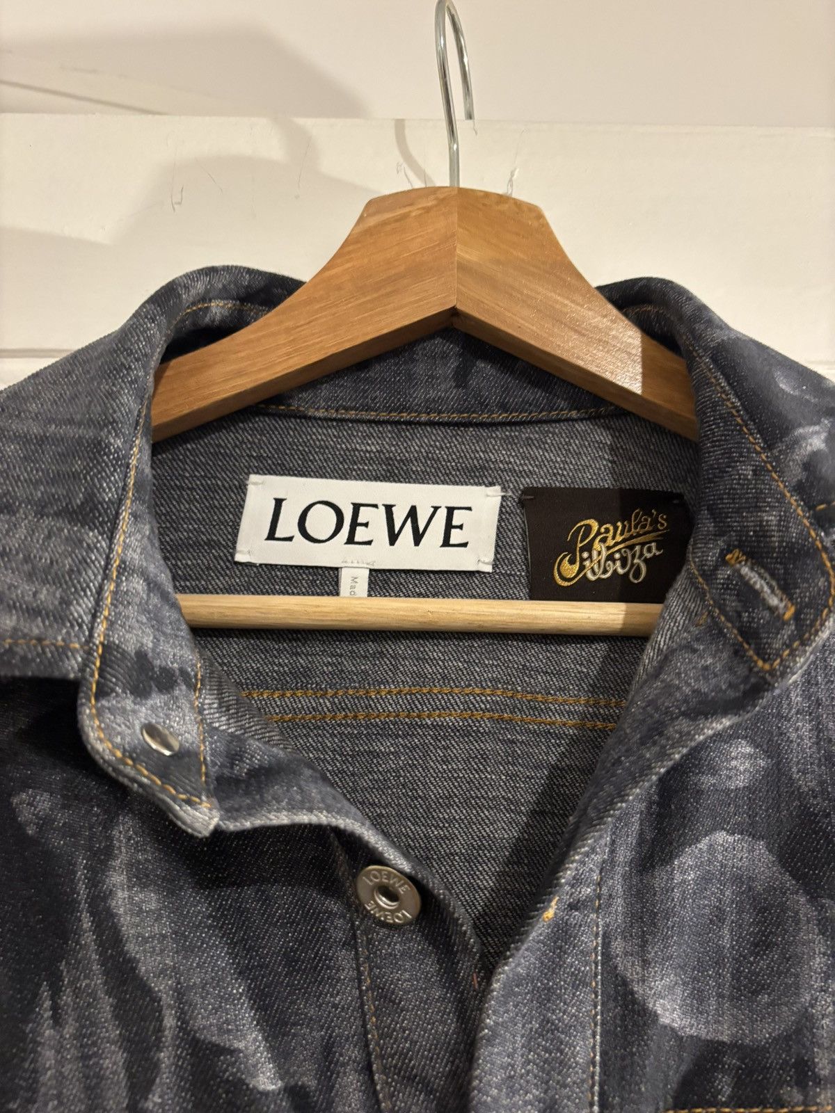 Loewe Loewe laser print floral denim jacket. Paulas Ibiza Size US S / EU 44-46 / 1 - 3 Thumbnail