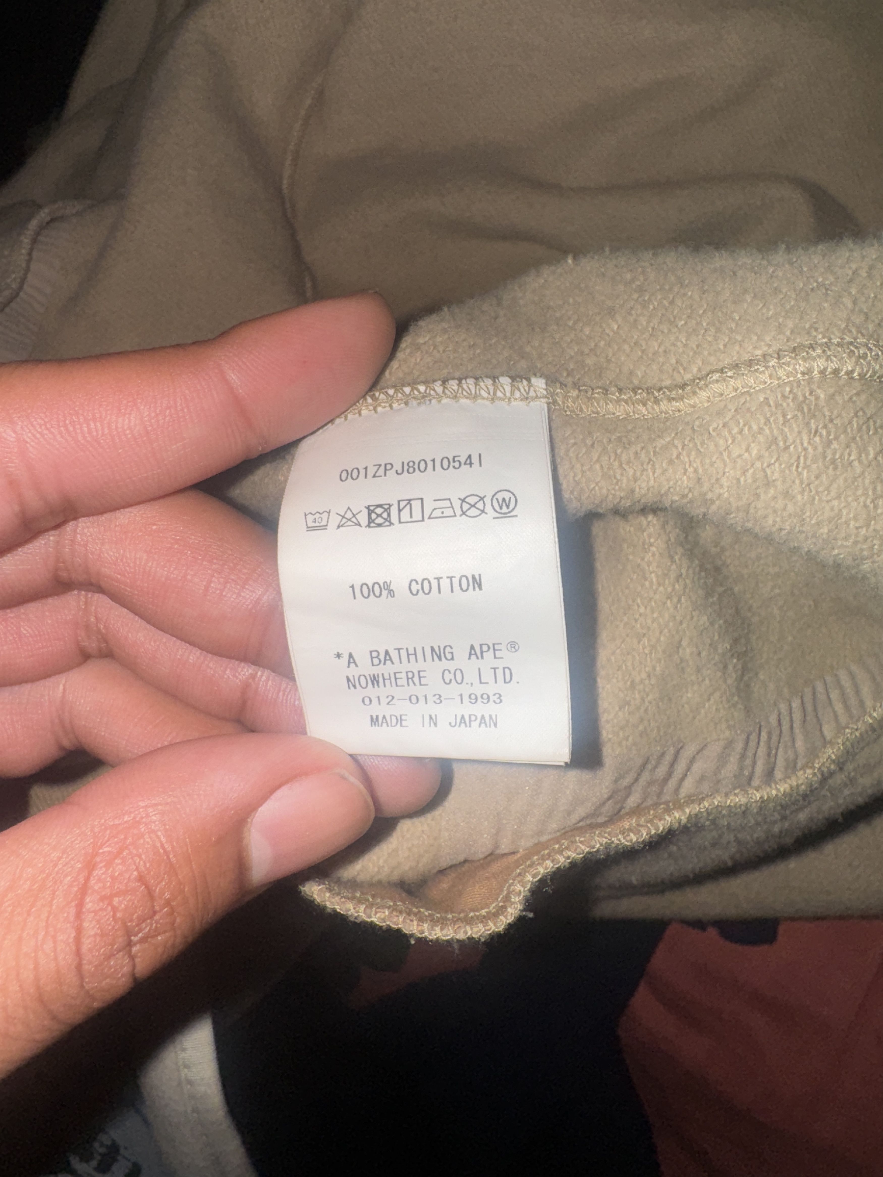 Bape Bape Sport Monogram Shark Hoodie Beige Size US L / EU 52-54 / 3 - 8 Thumbnail