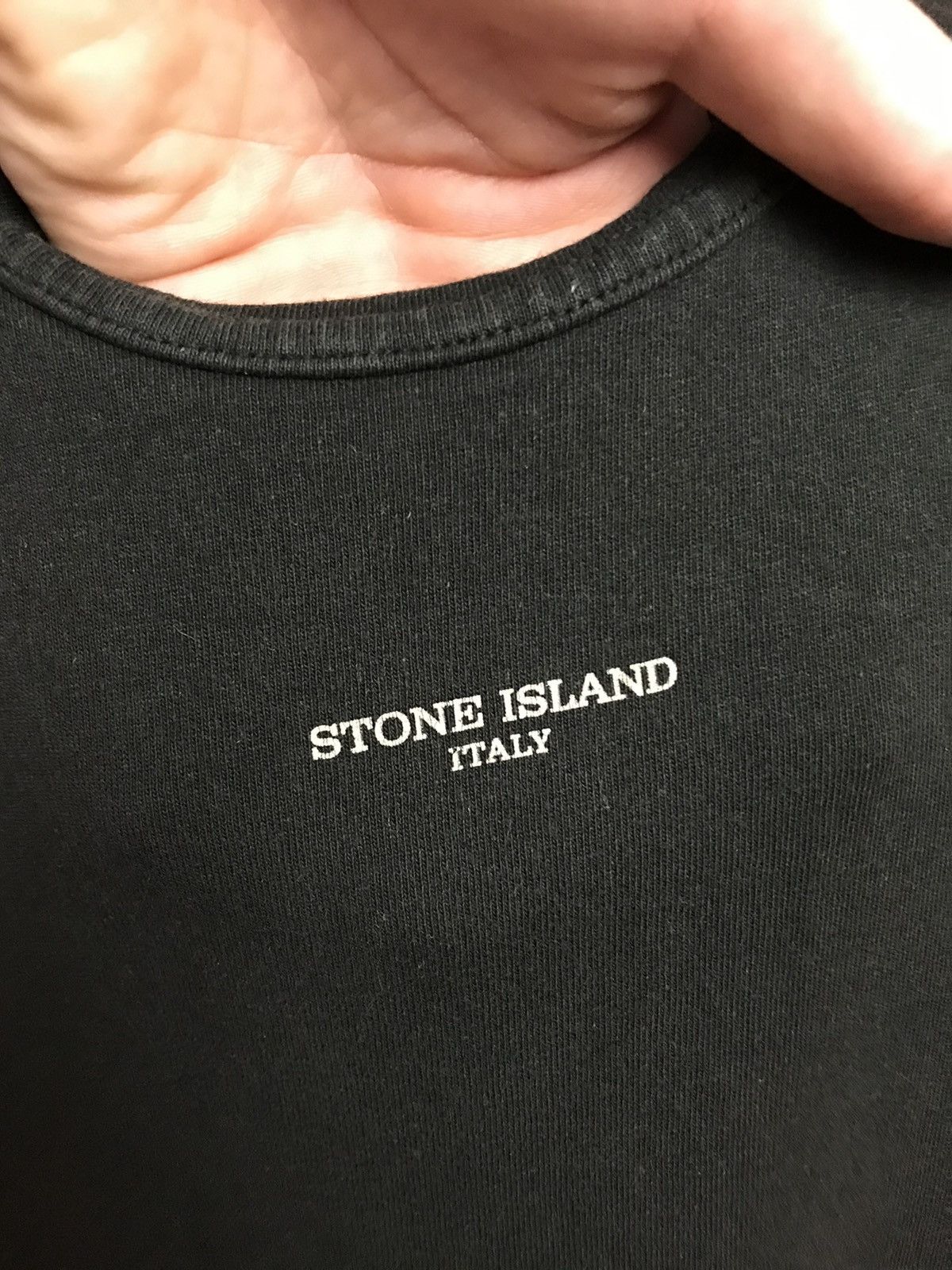 Vintage Vintage Stone Island Italy single stitch t shirt Size US S / EU 44-46 / 1 - 3 Thumbnail