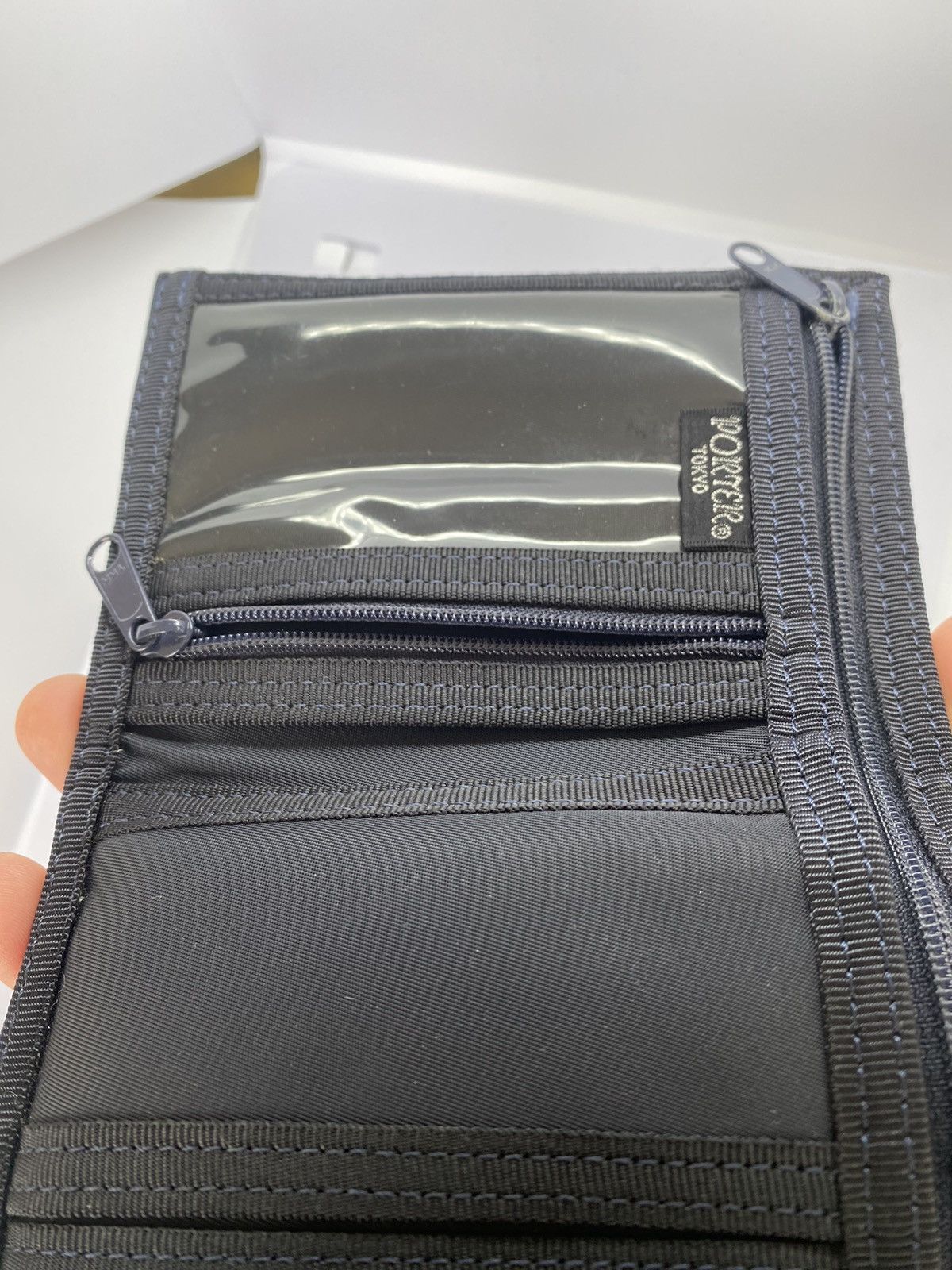 Japanese Brand Porter Capsule Trifold Unique Motive Pattern Wallet Size ONE SIZE - 11 Thumbnail