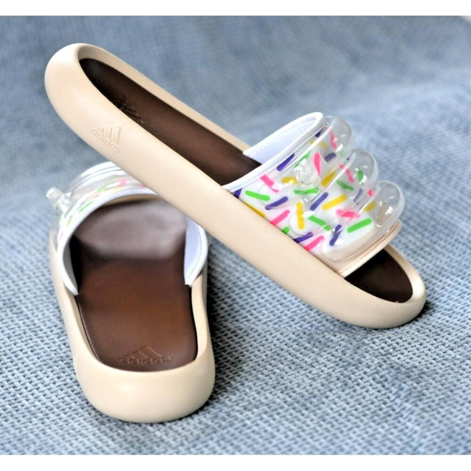 Adidas Adidas Adilette Zplaash Sprinkles Slides| IE5767 Size US 11 / EU 44 - 6 Thumbnail