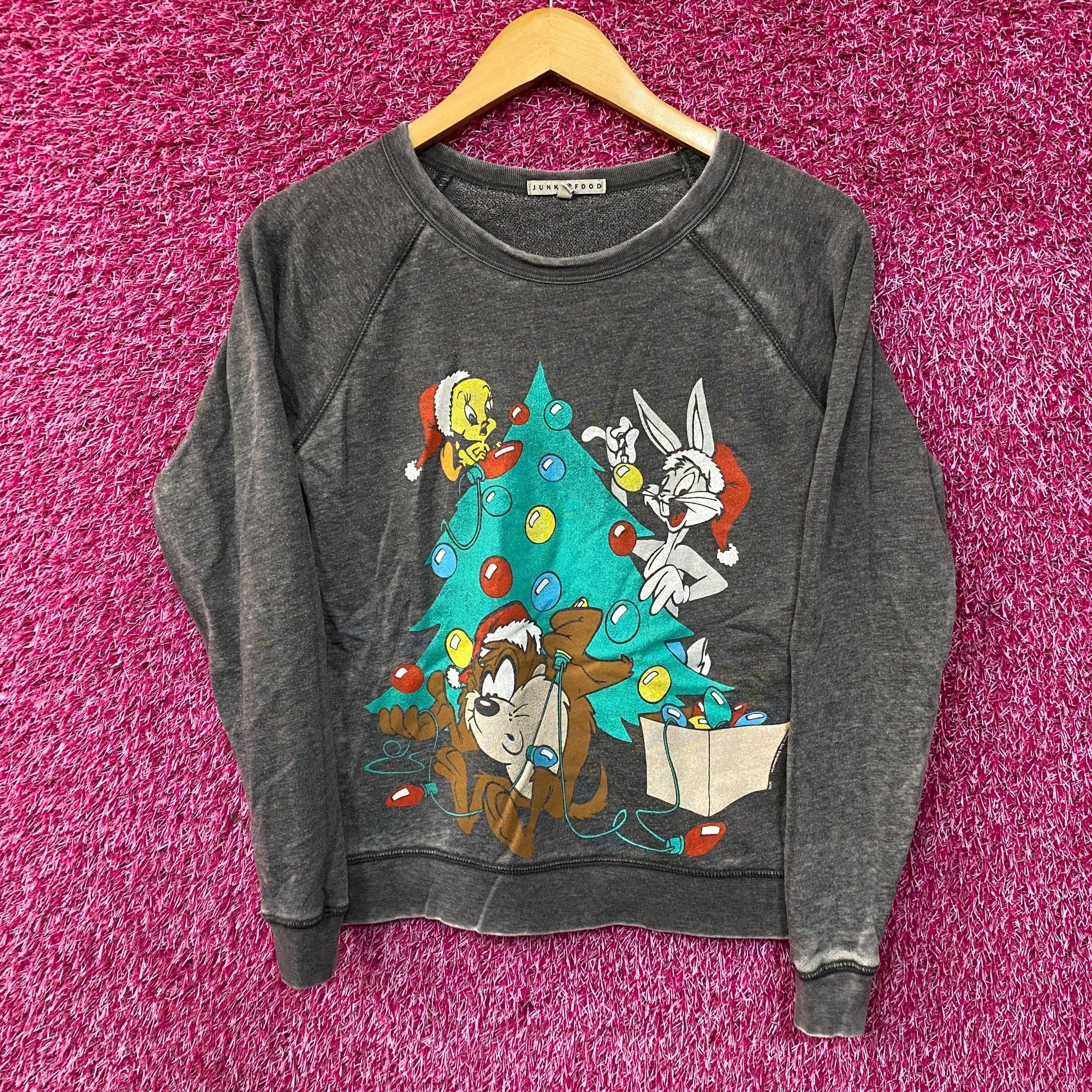 Warner Bros Warner Bros Looney Tunes Christmas Crewneck Sweater XS Size US XS / EU 42 / 0 - 1 Thumbnail
