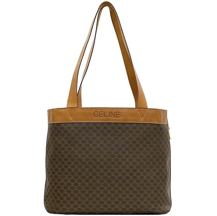 Celine CELINE Tote Bag Brown Pvc Size ONE SIZE - 1 Thumbnail