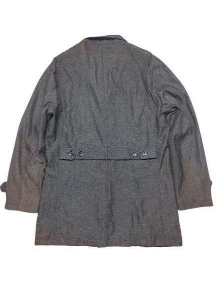 Vintage VINTAGE LES MUES OVER COAT DARK GREY Size M / US 6-8 / IT 42-44 - 3 Thumbnail