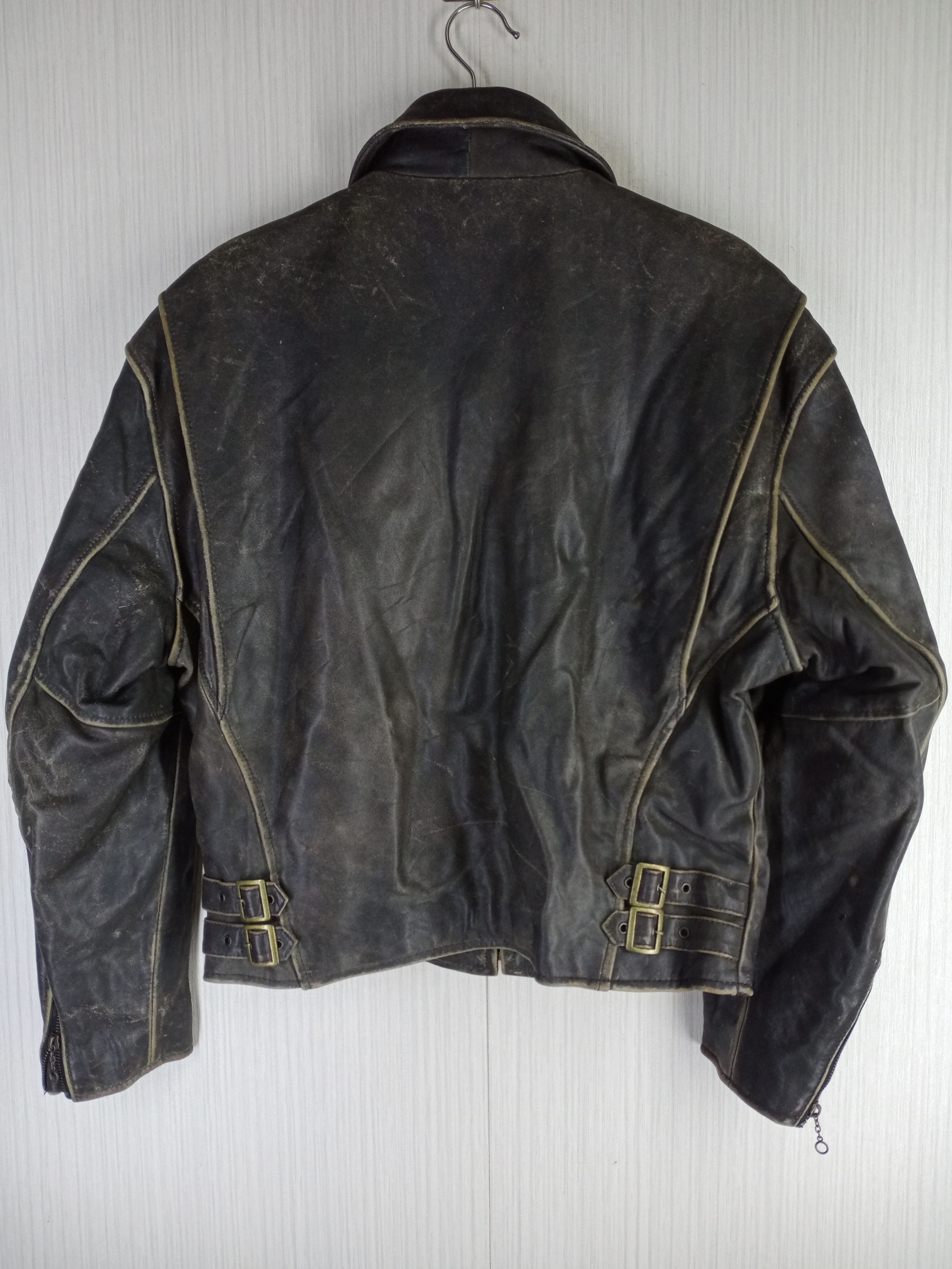 Genuine Leather Vintage G.S.C Ontime Road Masters Genuine Leather Jacket Size US M / EU 48-50 / 2 - 7 Thumbnail