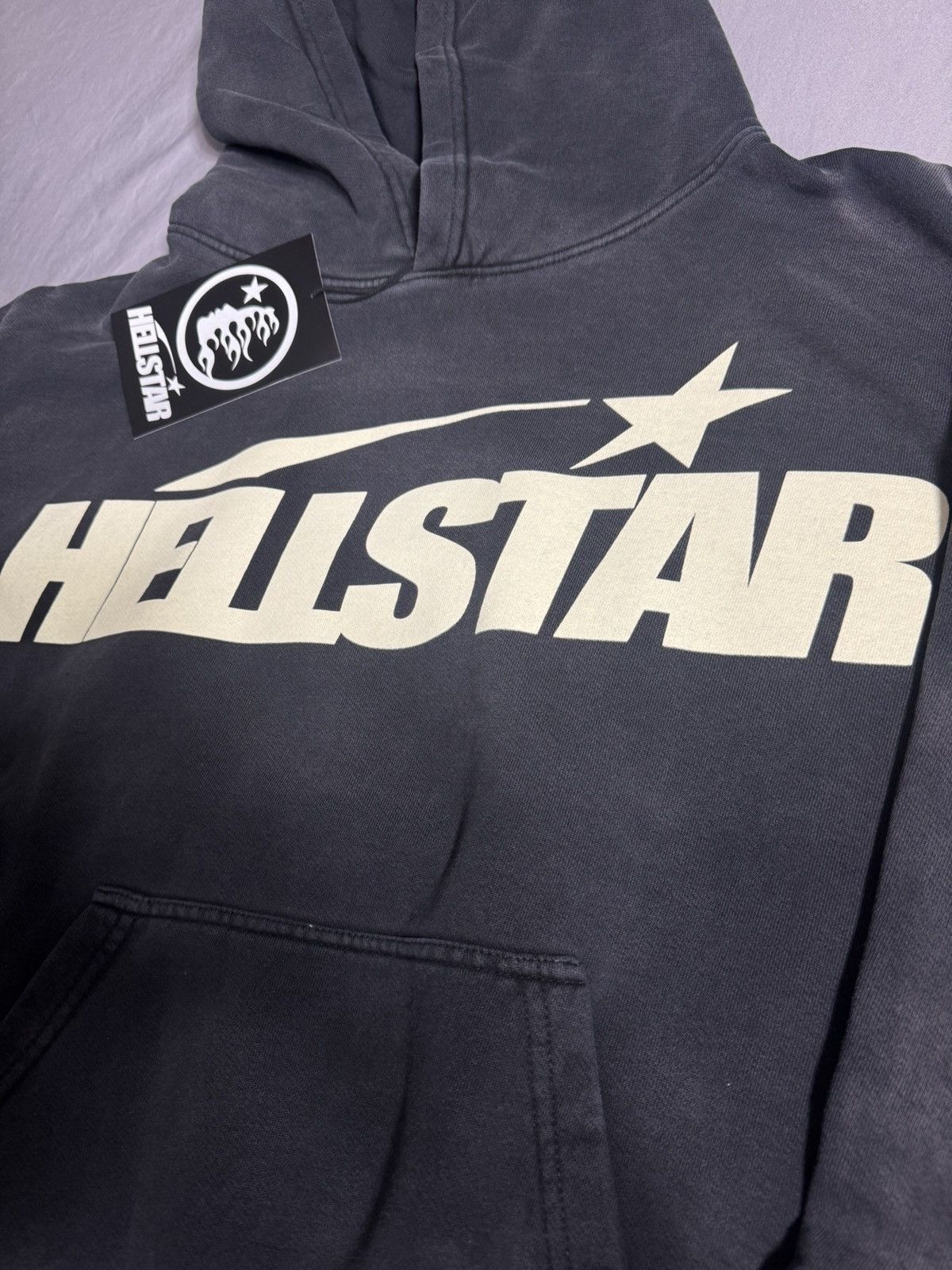 HELLSTAR Smoke Black Uniform Hoodie - Size Small - 100% AUTHENTIC Size US S / EU 44-46 / 1 - 2 Thumbnail