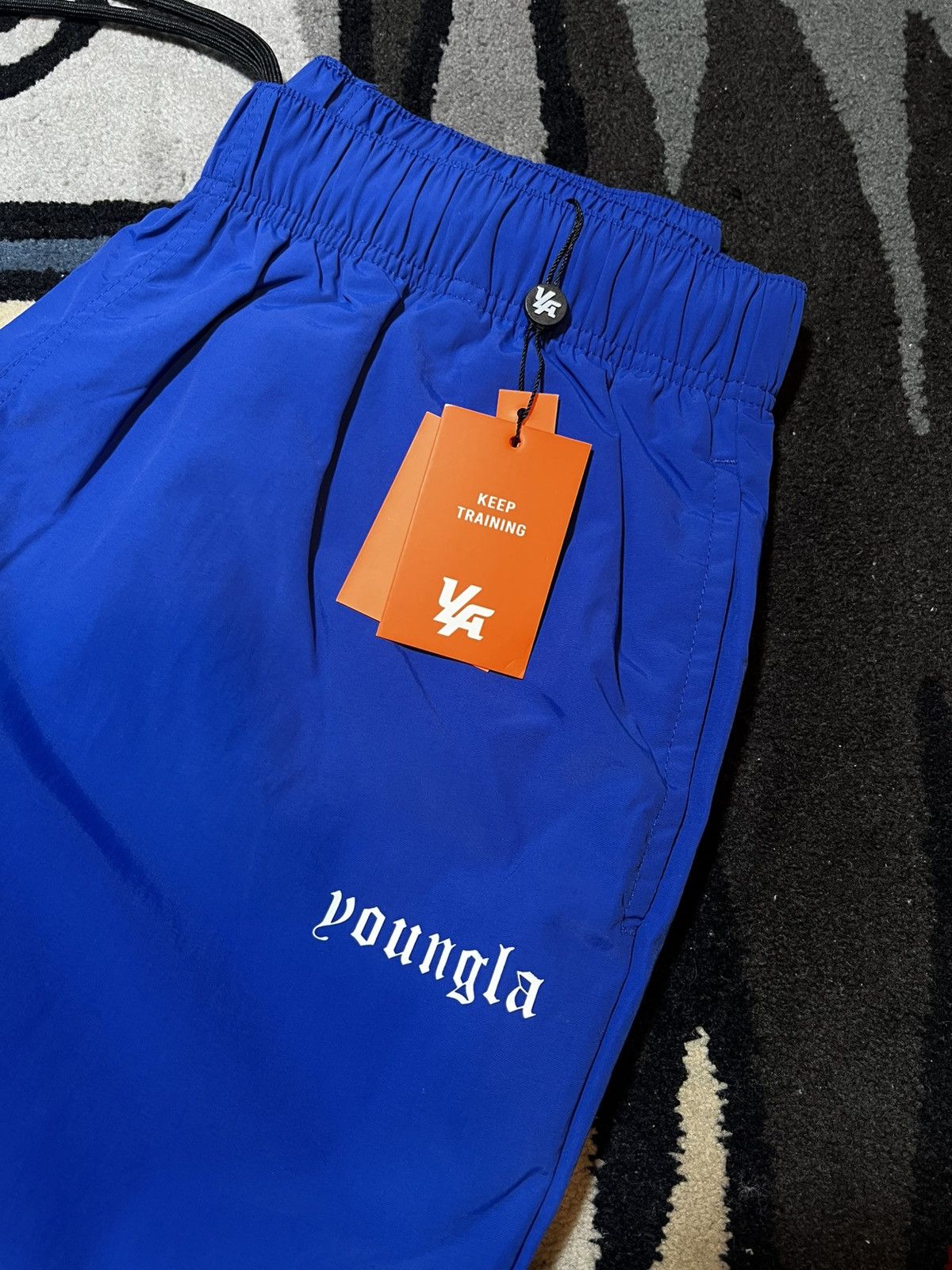 YoungLA Young LA Track pants sweats size XL royal blue brand new Size US 36 / EU 52 - 1 Thumbnail