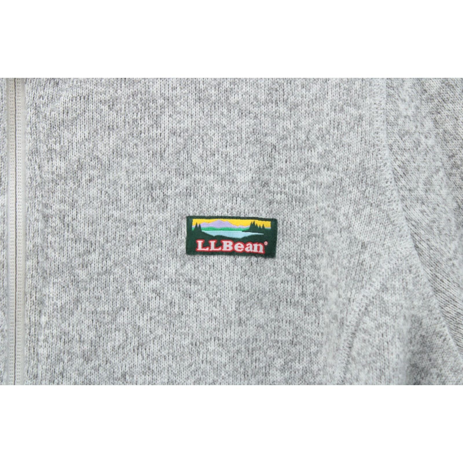 Vintage L.L. Bean Fleece Sweater Jacket Men's XXL Gray Full Zip Hiking Long Sleeve Regular Fit Size US XXL / EU 58 / 5 - 4 Thumbnail