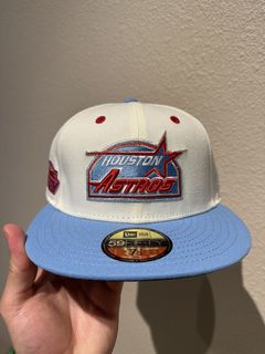 Houston Oilers New Era Two-Tone Chrome Classic 9FIFTY Snapback Hat