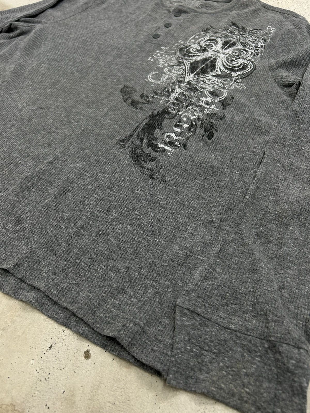 20471120 Vintage Affliction Sword Long Sleeve Religion Trust Radical Size US L / EU 52-54 / 3 - 6 Thumbnail