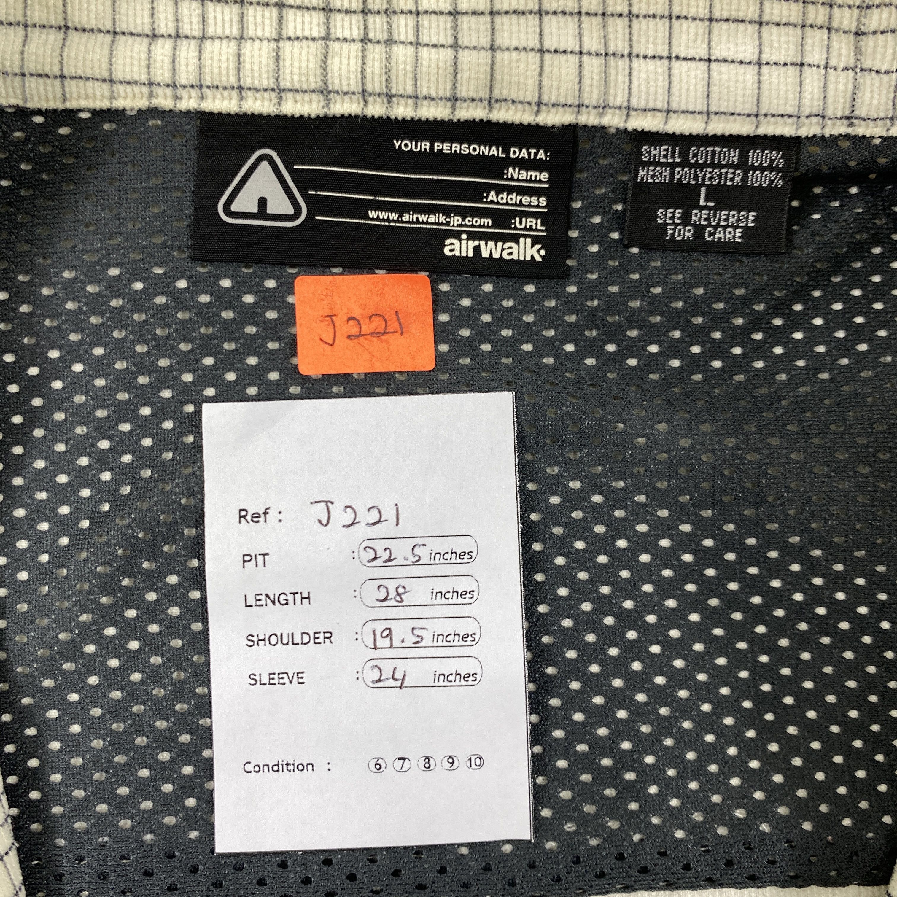 Airwalk Vintage Airwalk Zipper Jacket- J221 Size US M / EU 48-50 / 2 - 5 Thumbnail