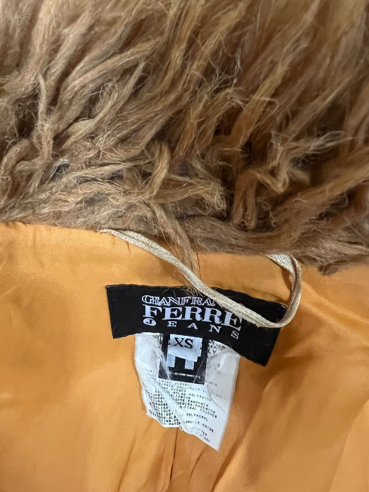 Gianfranco Ferre Gianfranco Ferre Jeans Vintage Orange Coat Size M Size M / US 6-8 / IT 42-44 - 6 Thumbnail
