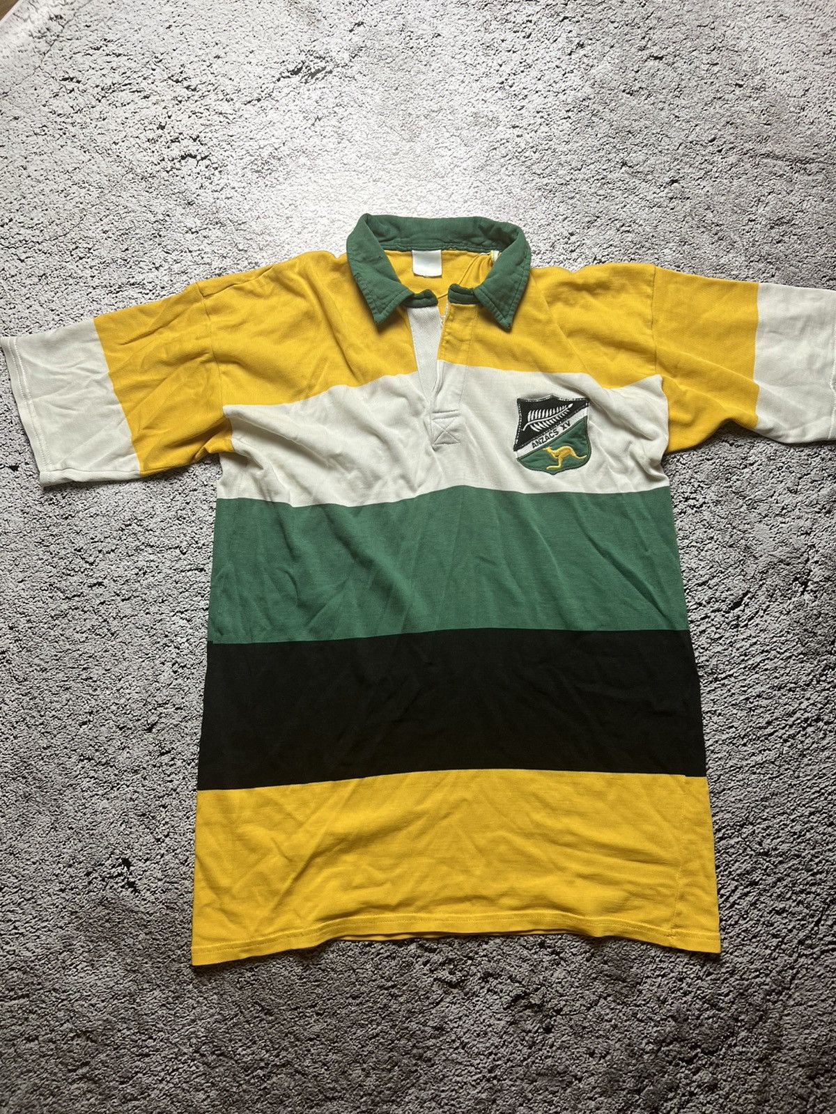 Vintage 1989 RARE‼️ Anzacs XV Canterbury rugby jersey Size US L / EU 52-54 / 3 - 1 Thumbnail