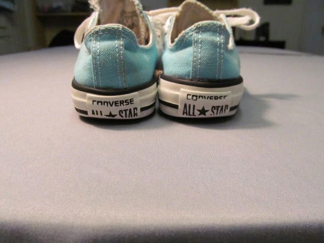 Converse Converse Chuck Taylor All-Star Light Blue Low Top Sneakers Size US 12 / IT 42 - 3 Thumbnail