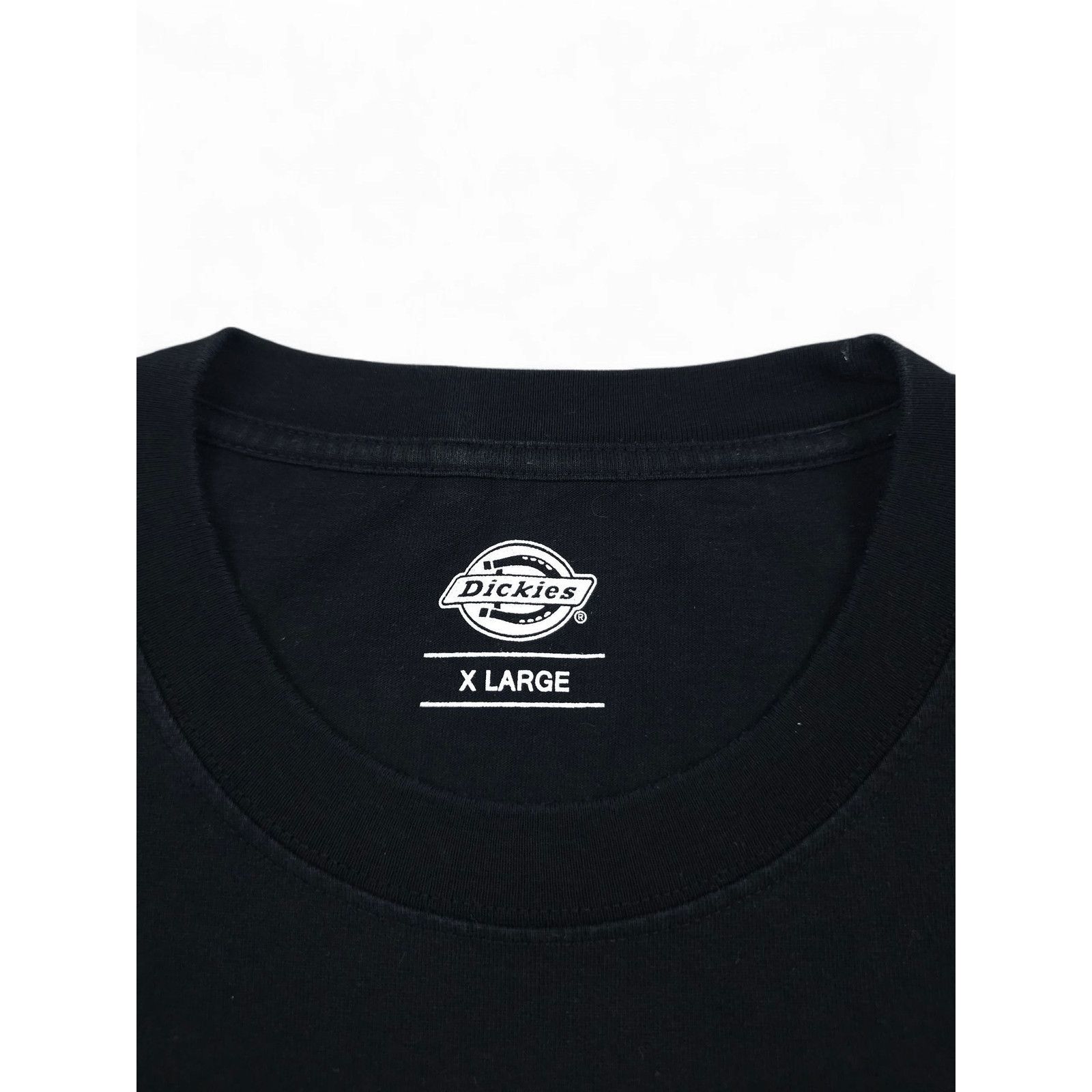 Dickies 💎 Heavy Dickies Black Relaxed T-shirt Pocket Tee Logo Y2K Size US XL / EU 56 / 4 - 4 Thumbnail