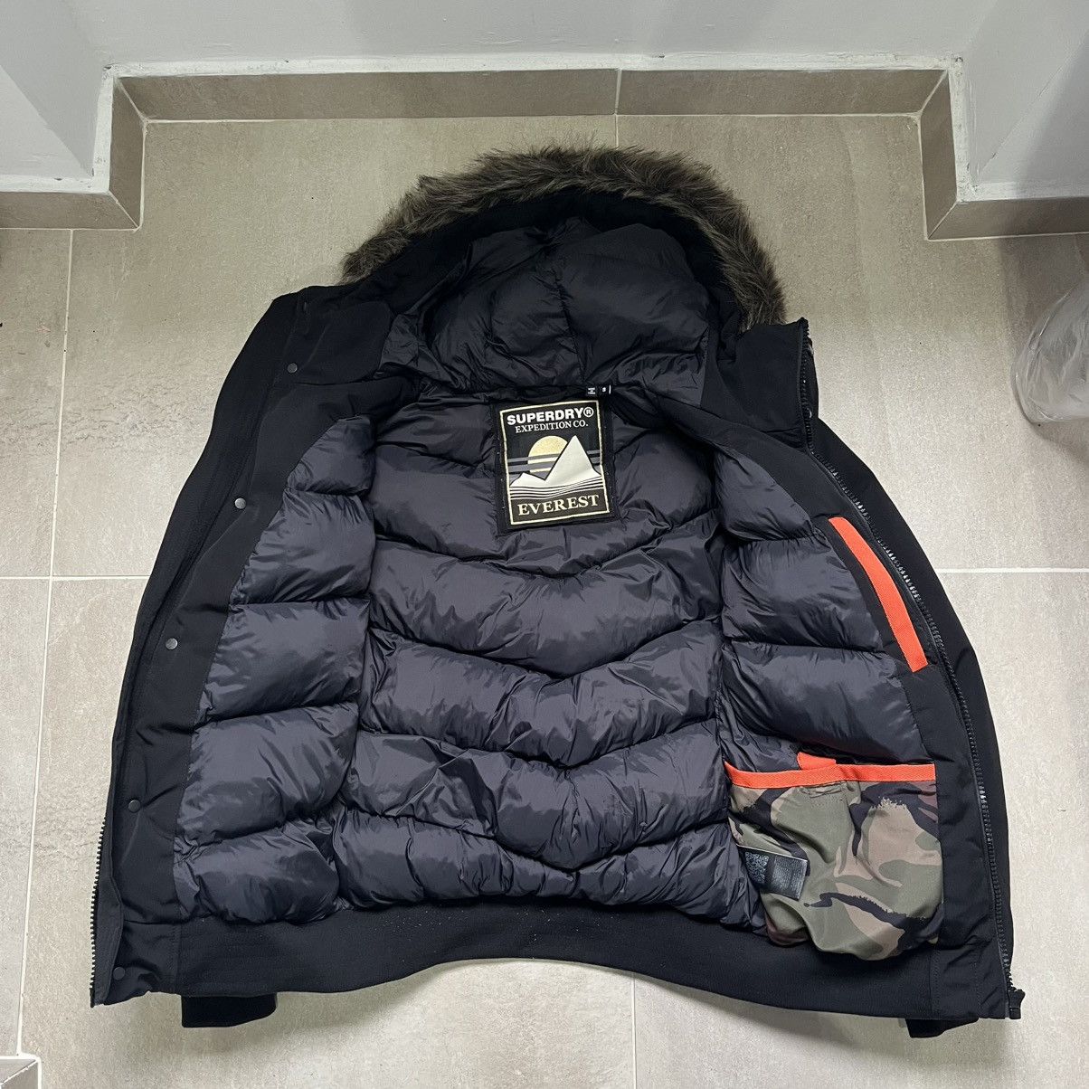 Superdry Superdry Jacket with Fur Size US S / EU 44-46 / 1 - 2 Thumbnail