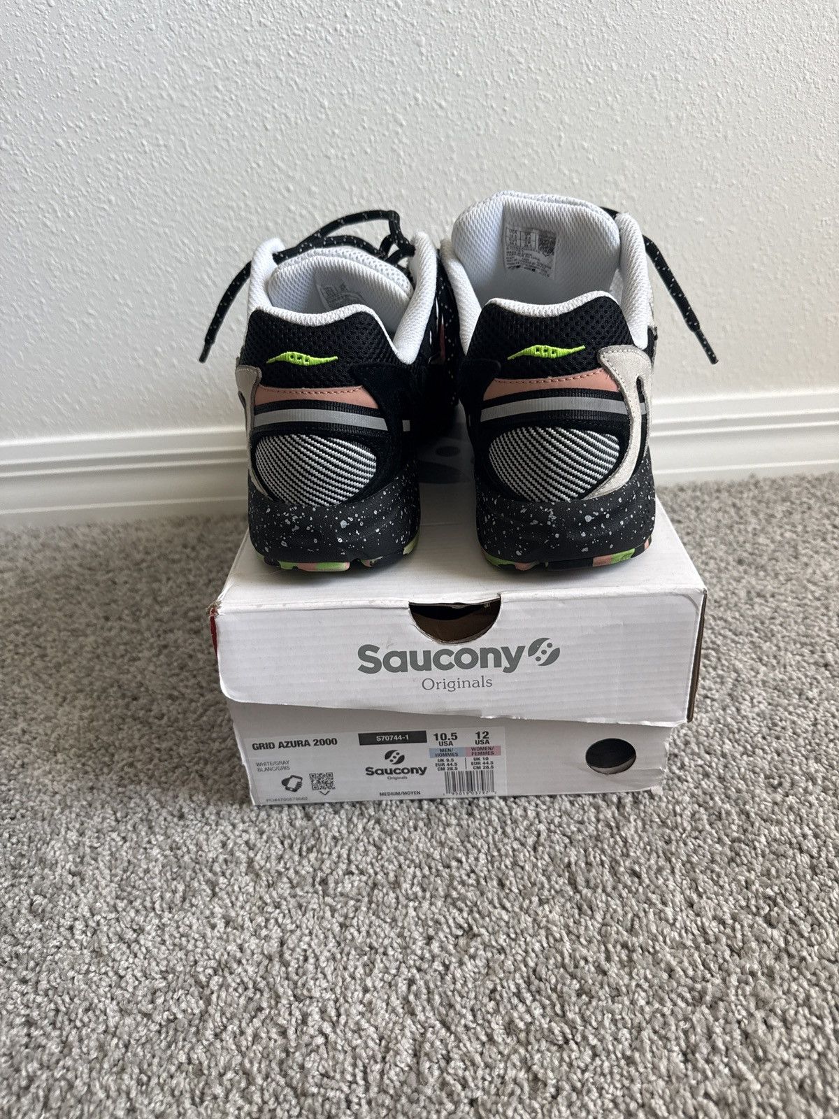 Saucony Grid Azura 2000 “OtherWorld” Size US 10.5 / EU 43-44 - 3 Thumbnail