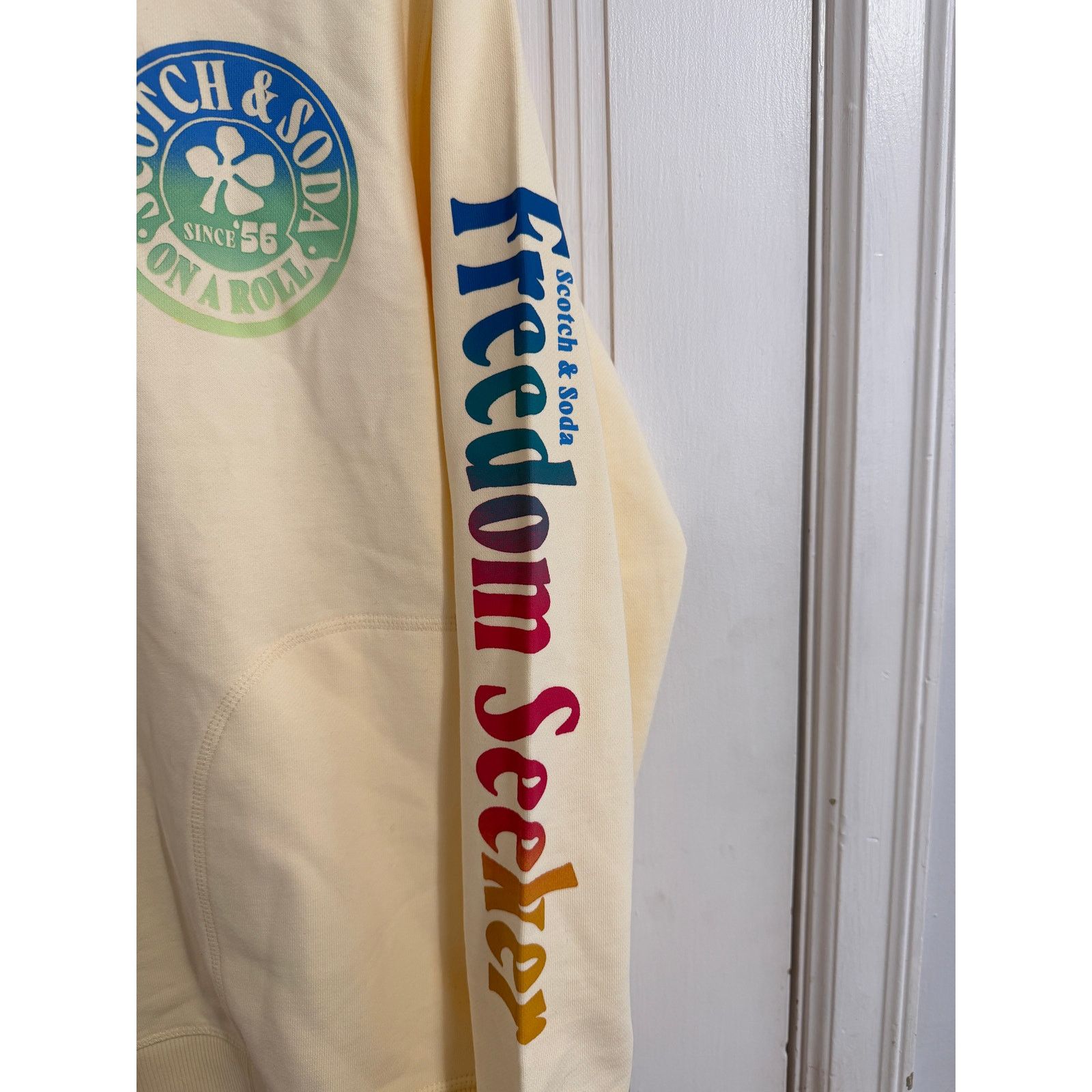 Scotch & Soda Scotch & Soda Amsterdam Yellow Hoodie Sweatshirt Size Medium Size US M / EU 48-50 / 2 - 3 Thumbnail