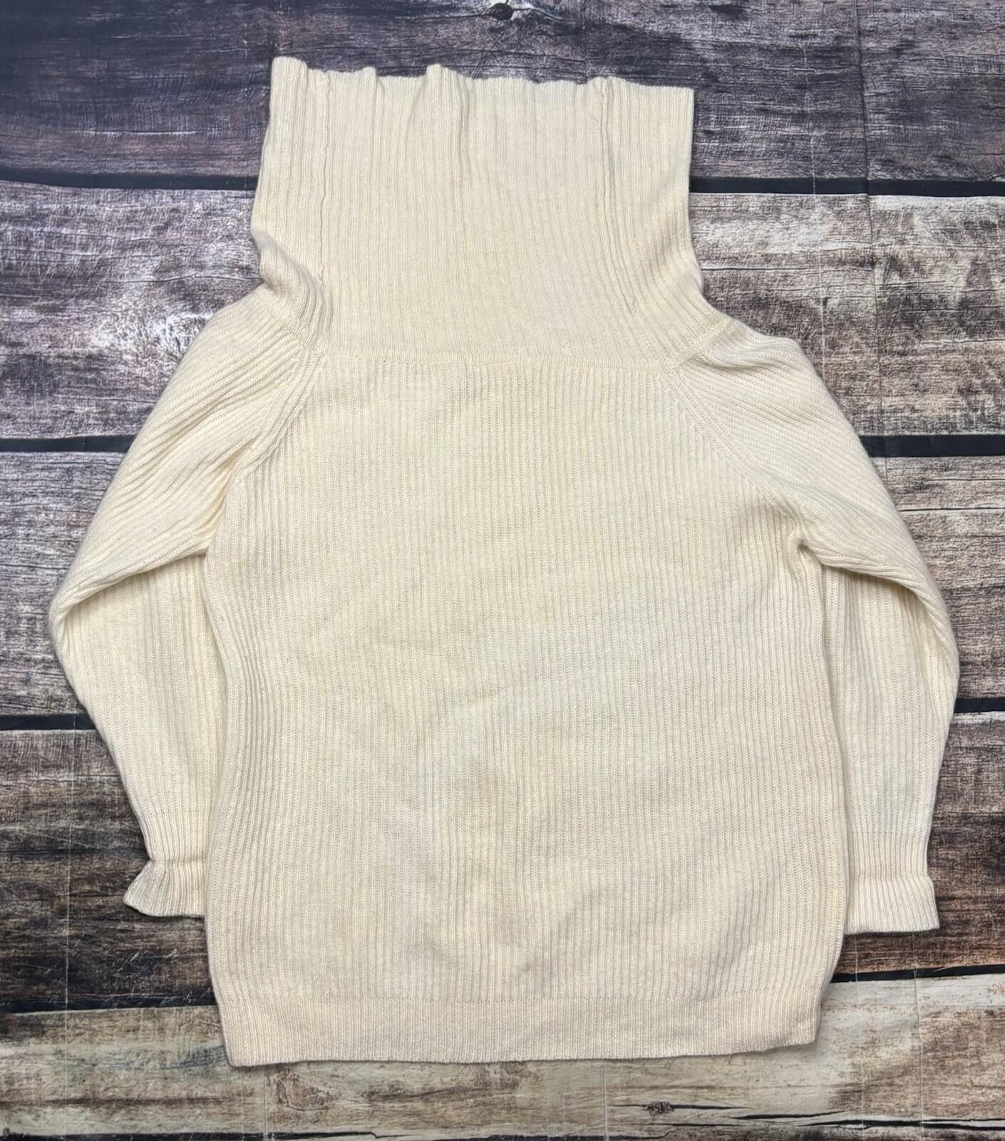 Other VTG The Limited Sweater Womens Small Lambswool Angora Cowl Size S / US 4 / IT 40 - 3 Thumbnail