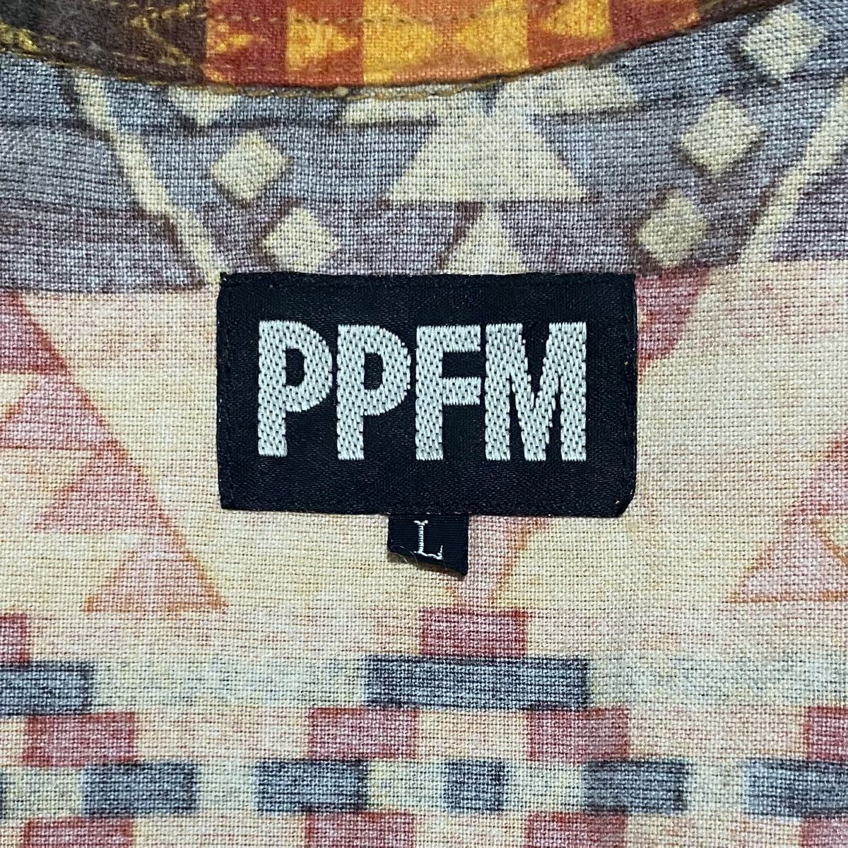 If Six Was Nine × Japanese Brand × PPFM PPFM Navajo Motif Button Shirts Size US L / EU 52-54 / 3 - 3 Thumbnail