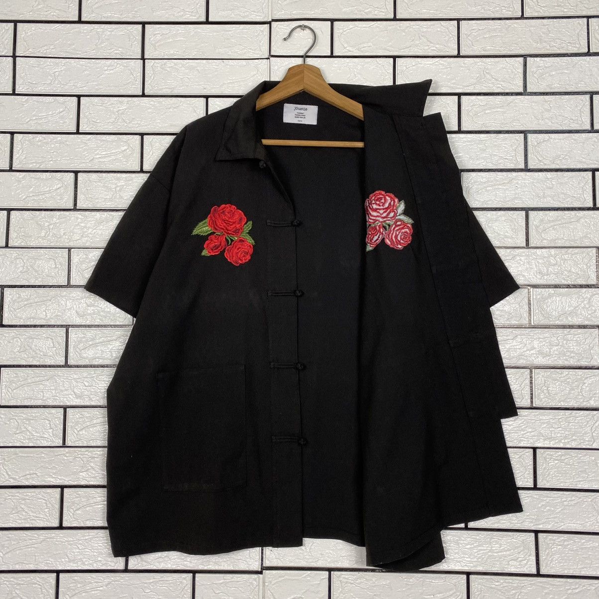Japanese Brand 🔥FLORAL SHIRT BUTTON BOWLING MANDARIN JOUETIE ISSEY MIYAKE Size US M / EU 48-50 / 2 - 12 Thumbnail