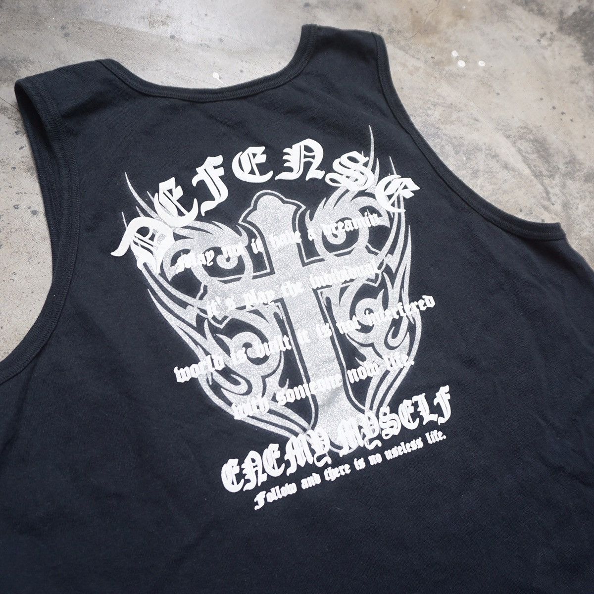 Japanese Brand Y2K beaumere tribal cross tanktop Size US M / EU 48-50 / 2 - 5 Thumbnail
