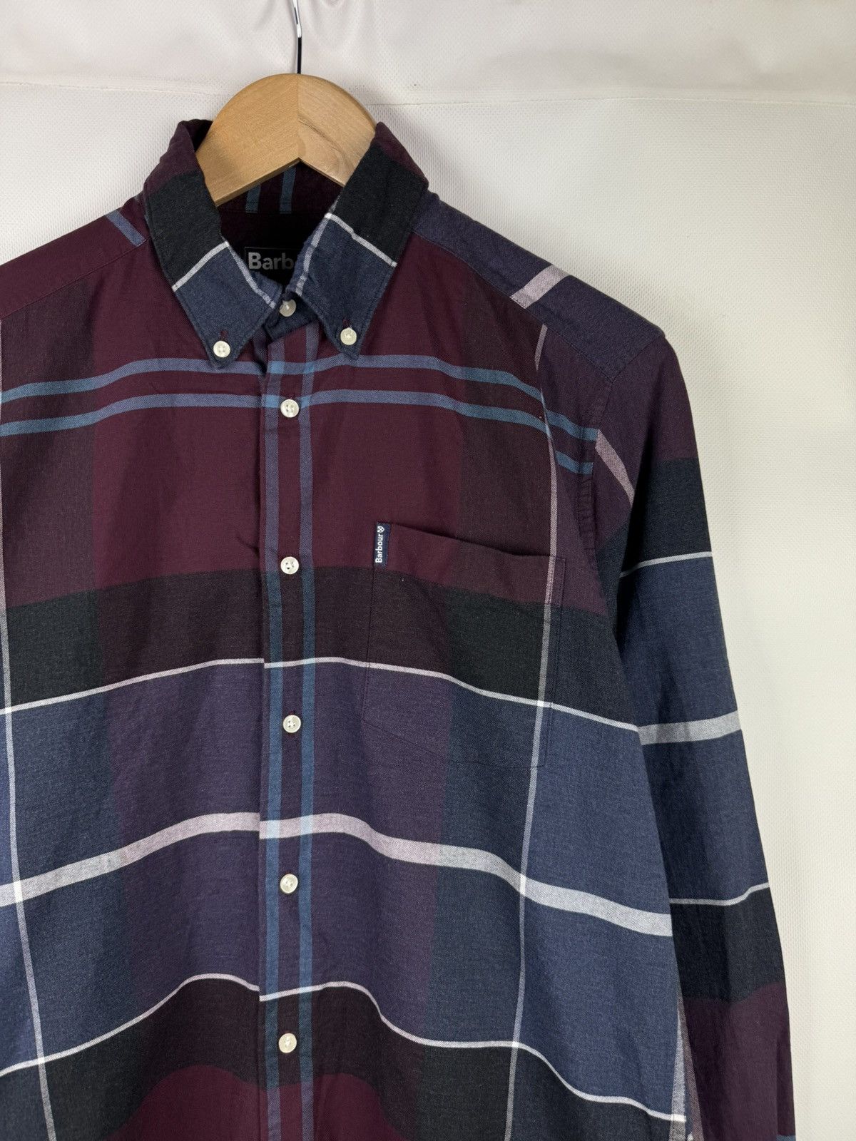 Barbour Barbour Cannich Men’s Long Sleeve Plaid Button Up Shirt Size US M / EU 48-50 / 2 - 5 Thumbnail