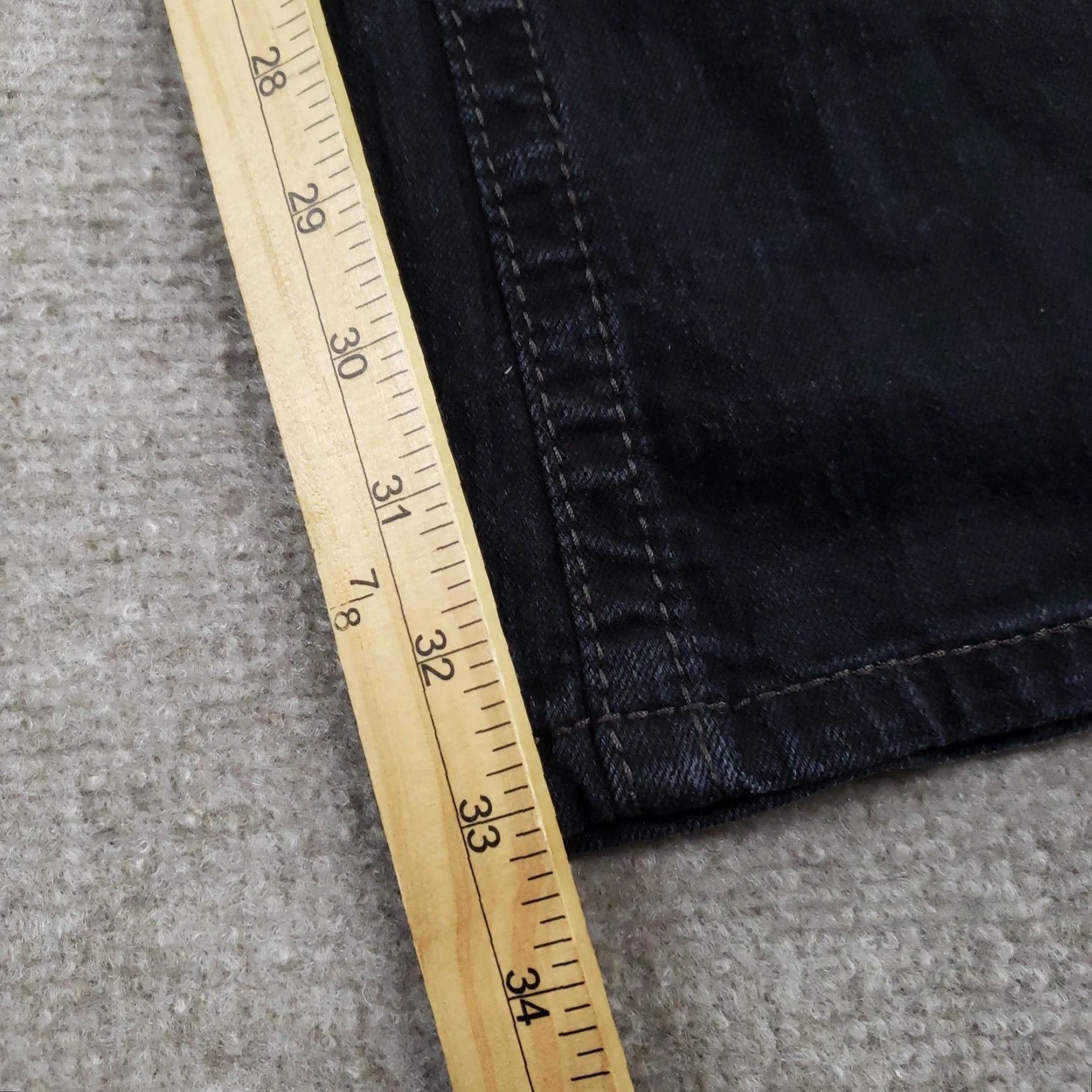 Ariat Ariat Jeans Womens 29R Black REAL Denim Bootcut Western Embellished Stretch Size 29" - 3 Thumbnail