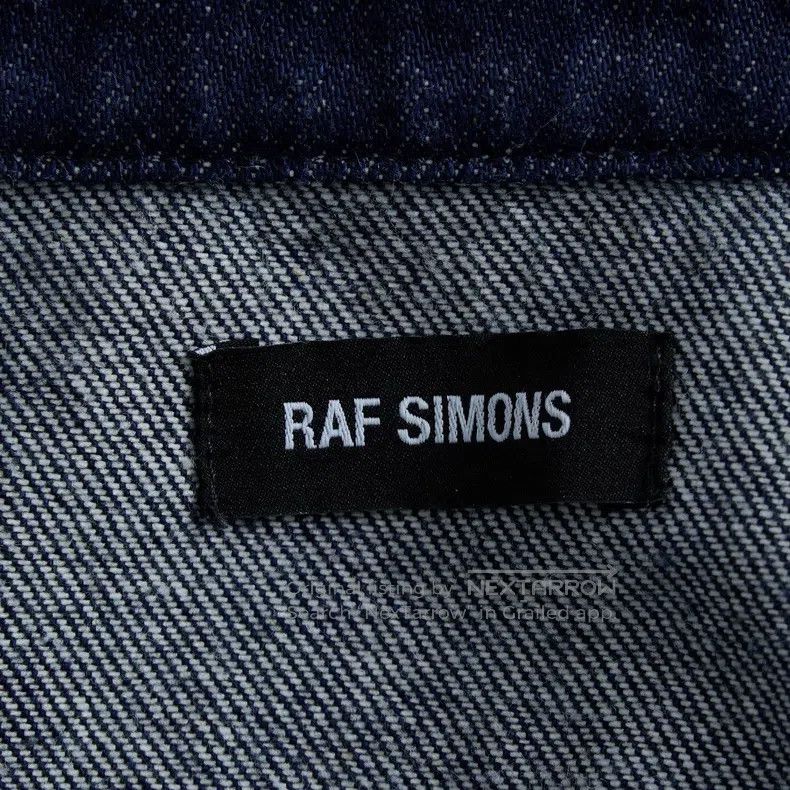 Raf Simons Raf Simons Unisex denim logo shirt Size US S / EU 44-46 / 1 - 6 Thumbnail