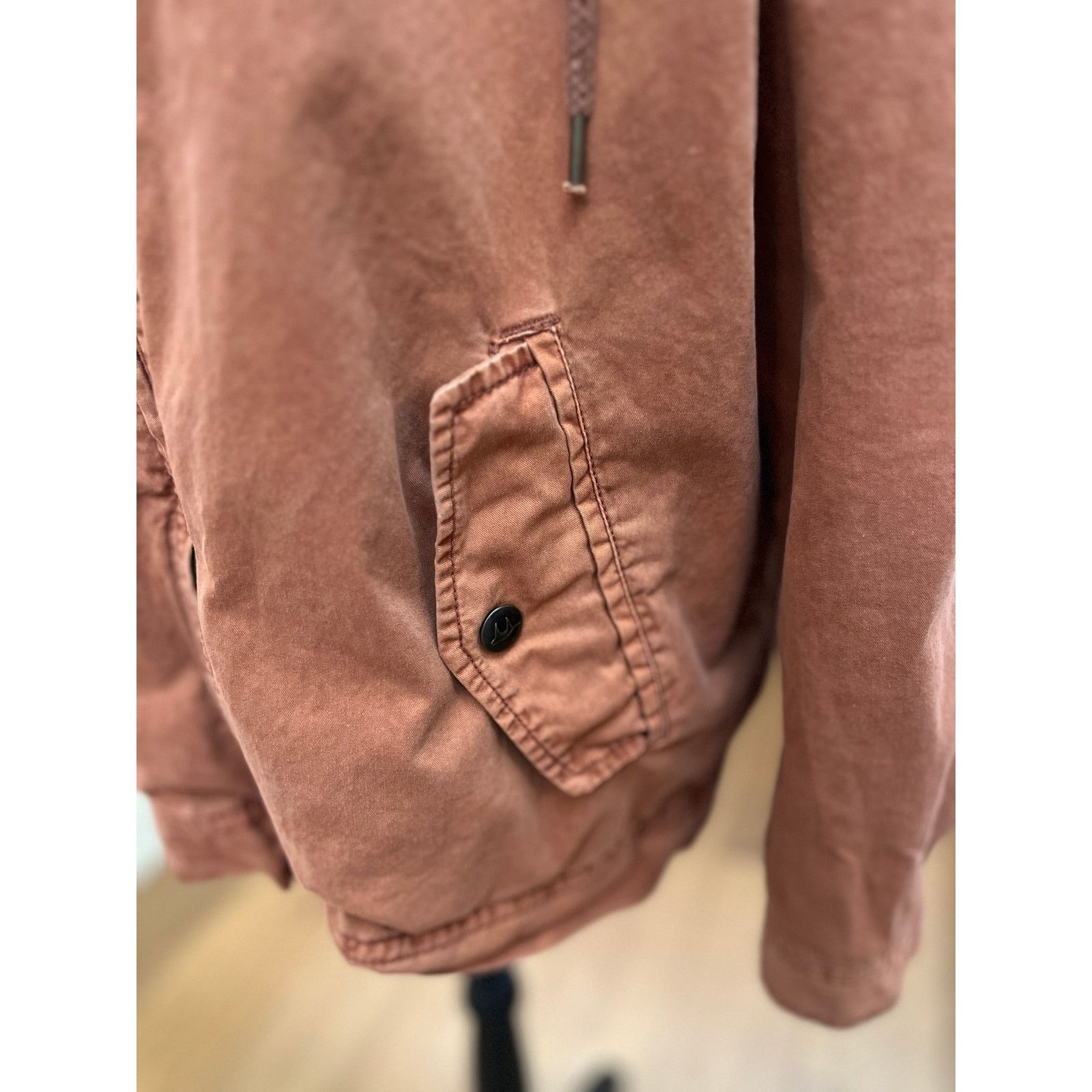 Vintage Mantaray UK Burnt Orange Hooded Utility Jacket Men’s Medium Size US M / EU 48-50 / 2 - 6 Thumbnail