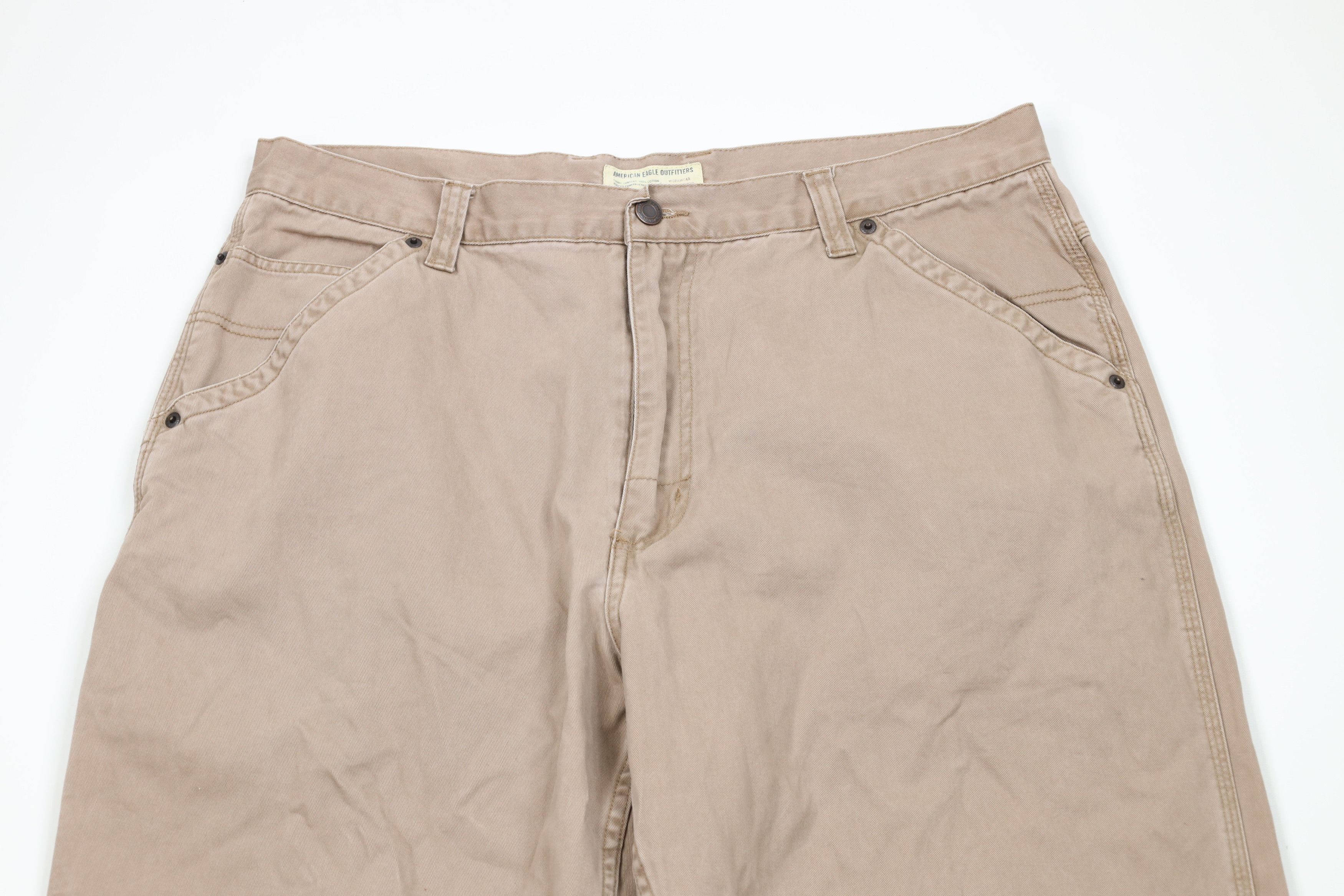 American Eagle Outfitters Vintage Y2K American Eagle Outfitters Fit Wide Leg Pants Size US 36 / EU 52 - 2 Thumbnail