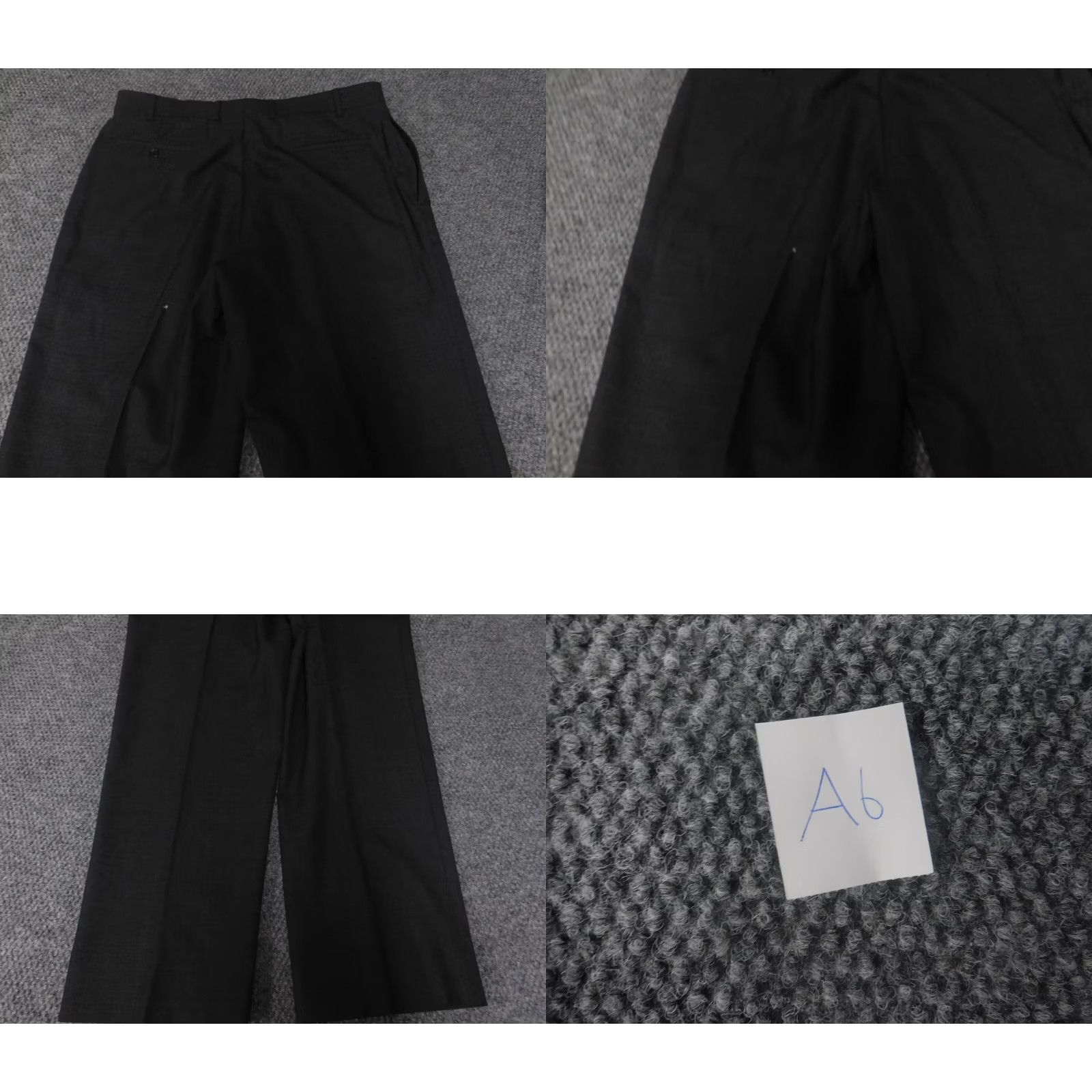 Ralph Lauren Lauren Ralph Lauren Pants 36x31 Gray Wool Dress Pants Straight Mens Regular 36in Inseam 31in Zipper Front Flat Front Comfort Classic Vintage No Size US 36 / EU 52 - 9 Thumbnail