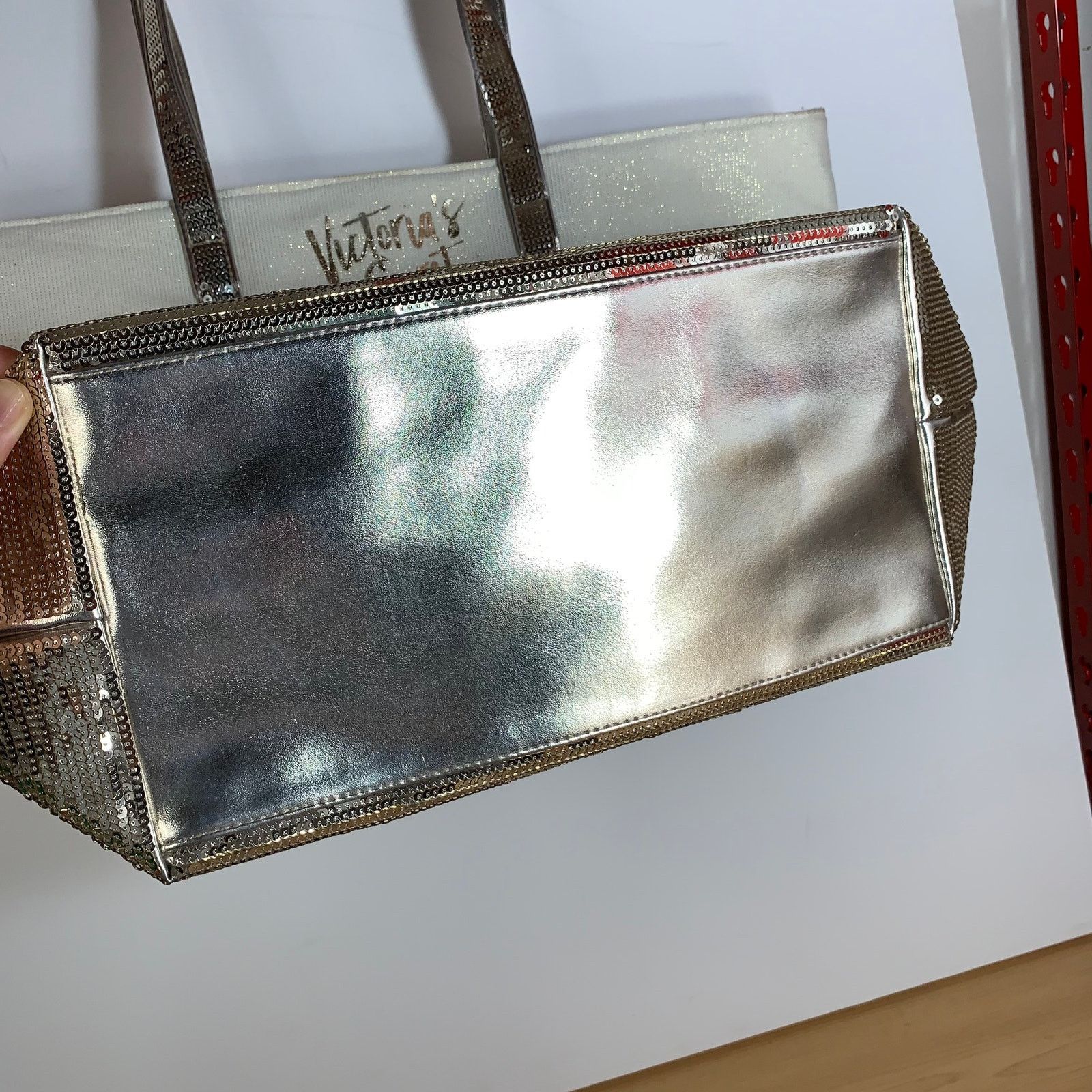 Victoria's Secret Victoria's Secret Women's Tote Sequined Shopper Bags Size ONE SIZE - 9 Thumbnail