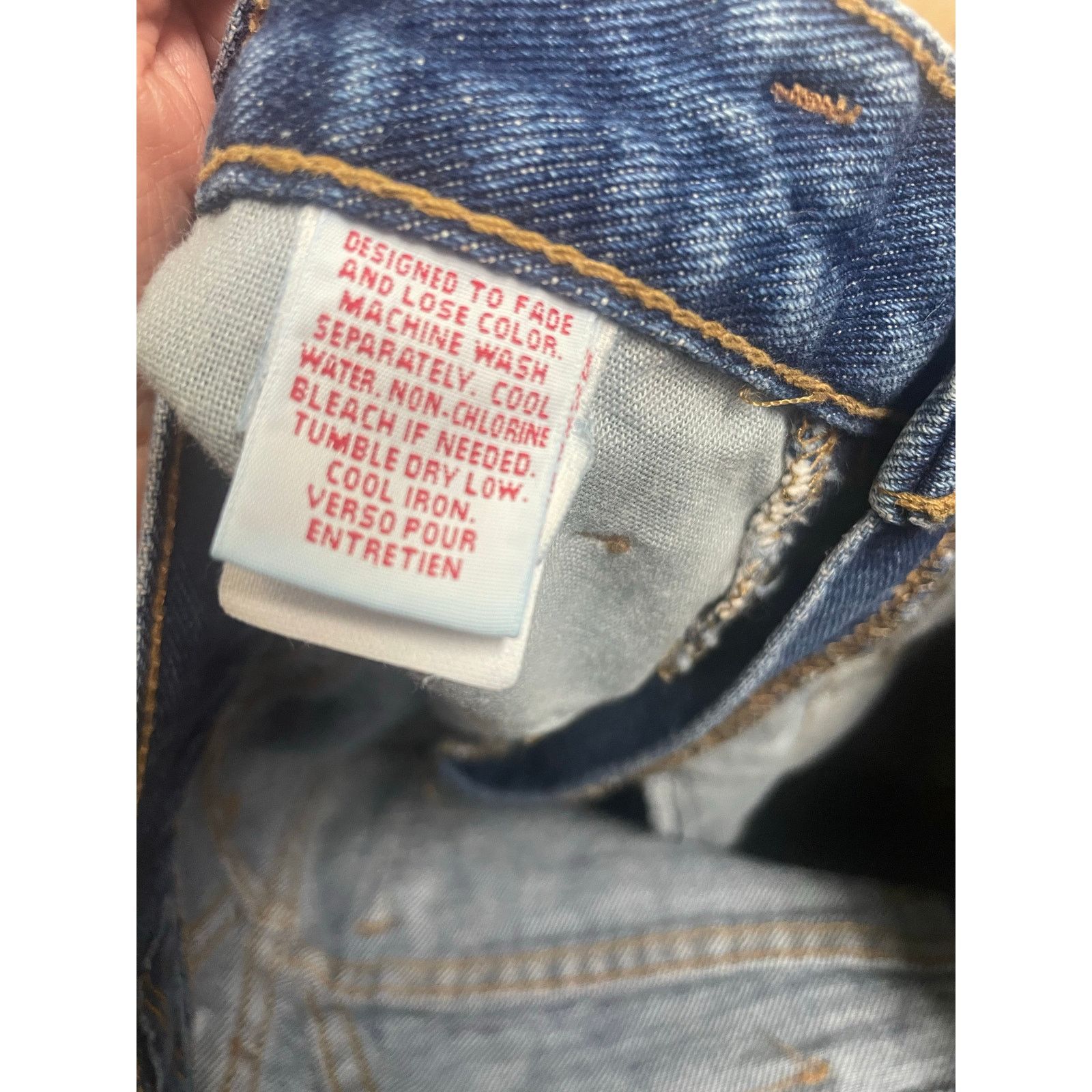 Marithe + Francois Girbaud VTG Girbaud Womens Size 3/4 Denim Cut Off Shorts Marithe Size 25" / US 0 / IT 36 - 6 Thumbnail