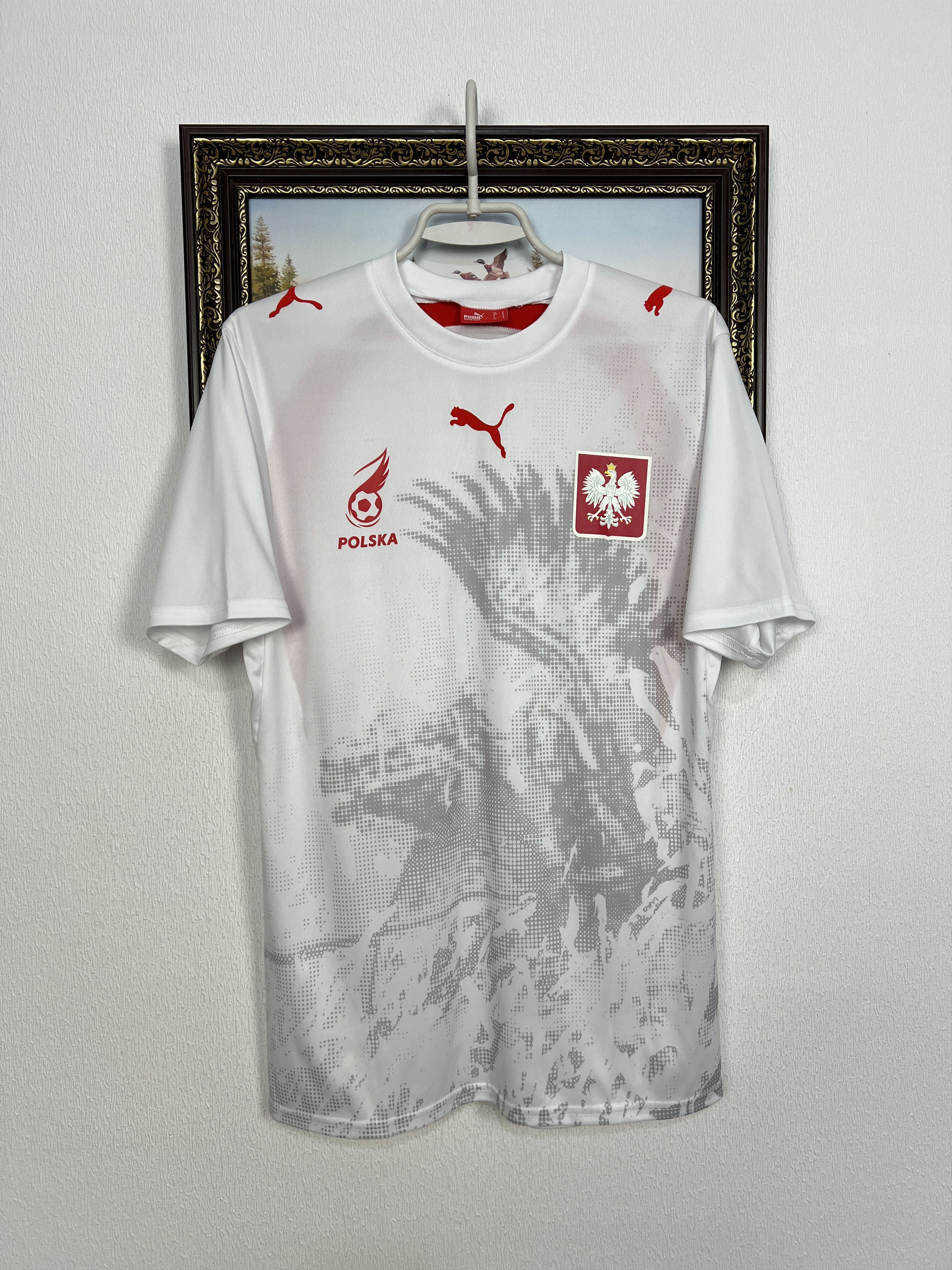 Puma Poland Home football shirt Soccer Jersey National Trikot Size US S / EU 44-46 / 1 - 1 Thumbnail