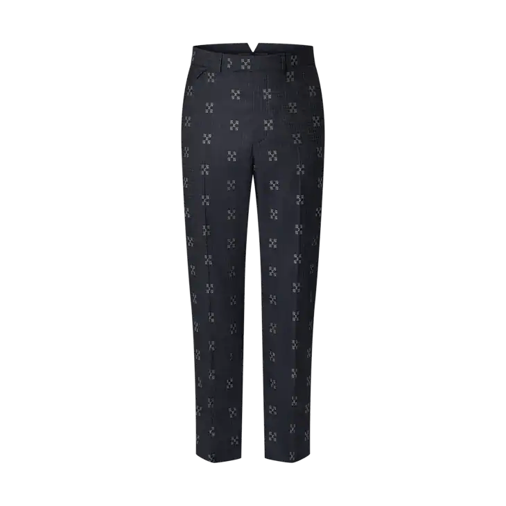 Louis Vuitton Wool Pont Neuf Cigarette Trousers Size 50R - 1 Thumbnail