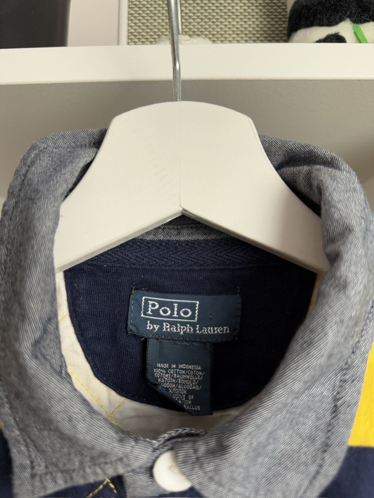 Polo Ralph Lauren × Ralph Lauren × Vintage Vintage y2k Polo Ralph Lauren chief keef style rugby polo XS Size US XS / EU 42 / 0 - 4 Thumbnail