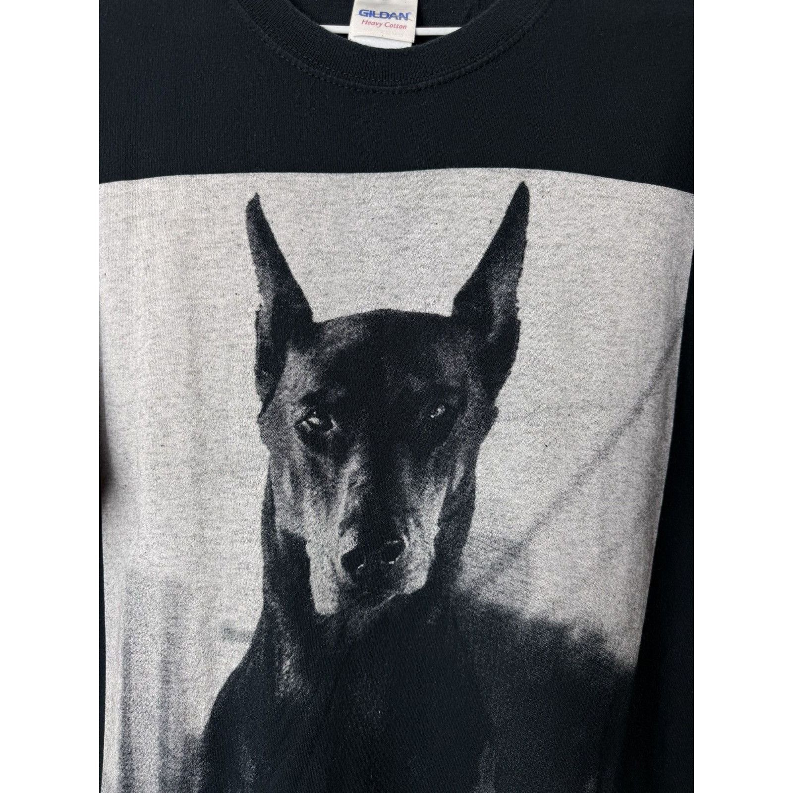 Vintage Vintage Doberman Dogs Print T Shirt Streetwear Size US L / EU 52-54 / 3 - 2 Thumbnail